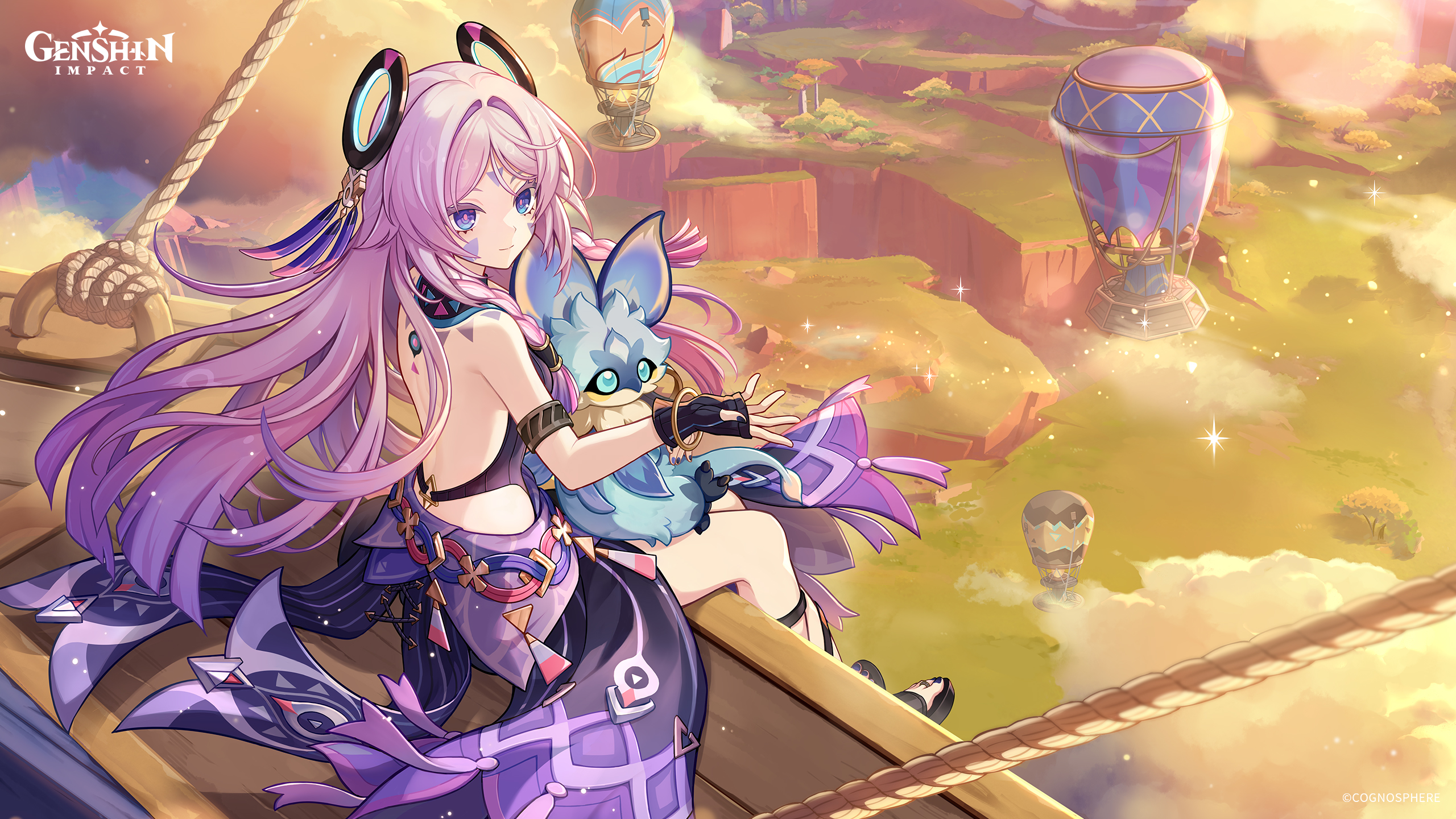 Genshin Impact New Year, Travelers! Here's the January PC and mobile calendar wallpaper for you Feel free to save and use them as you like #GenshinImpact Share this post