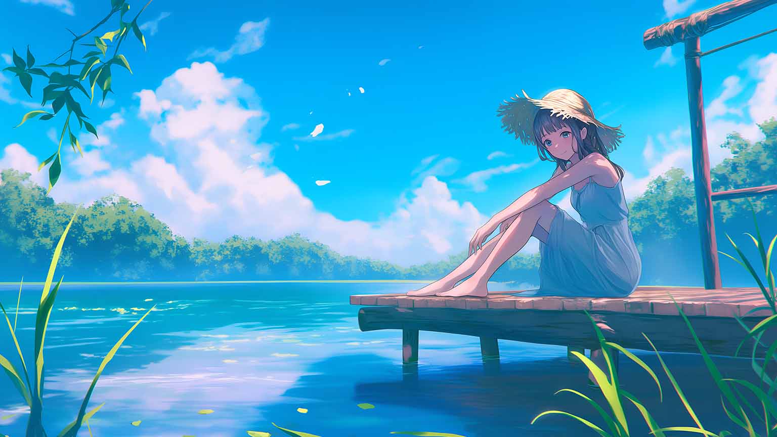 Free Anime Girl Desktop Wallpaper 4K Anime Wallpaper in 4K