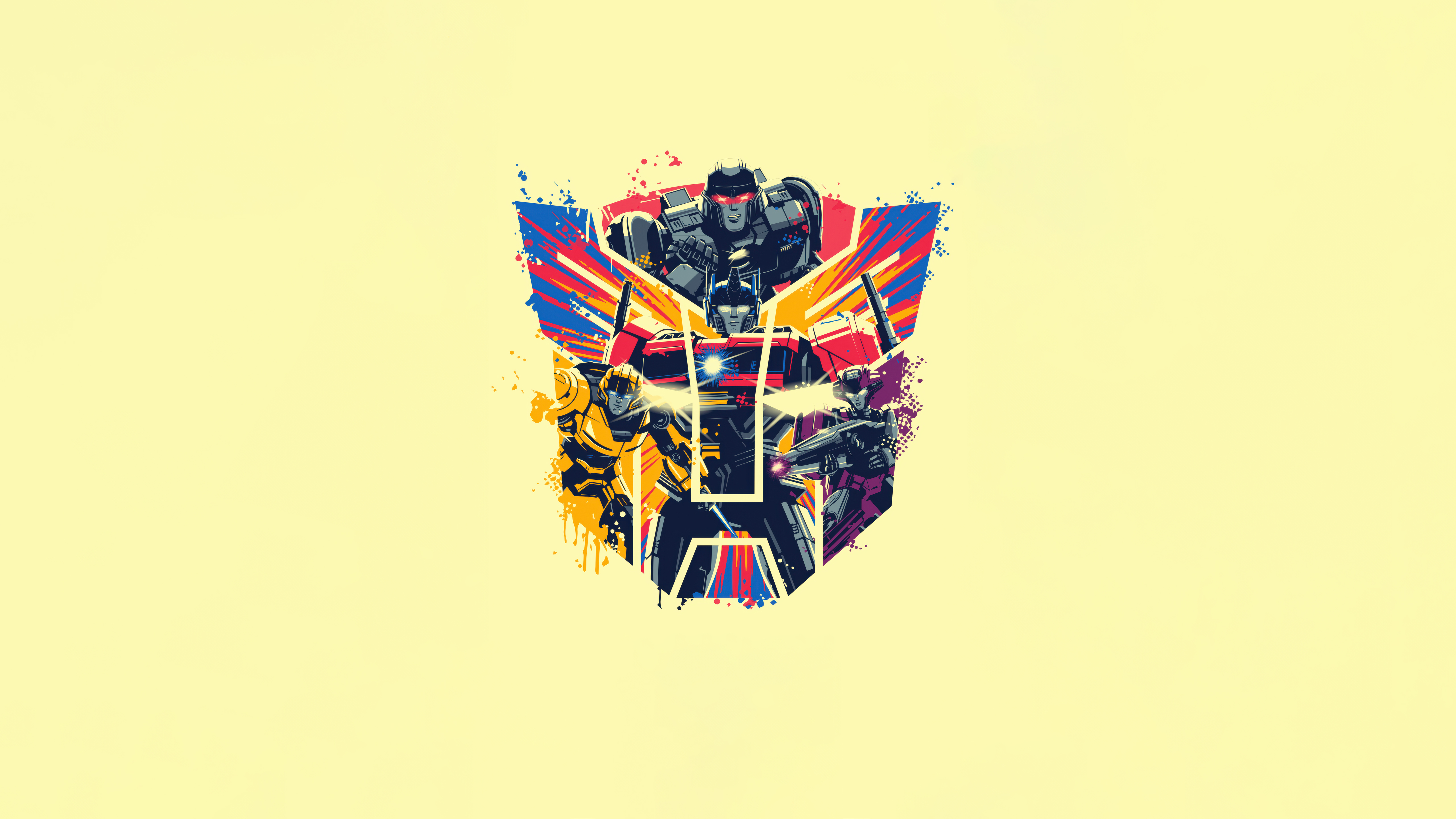 Transformers One Wallpaper 4K, Minimalist, Autobots, 5K