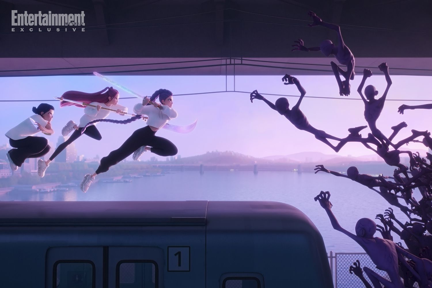 KPop Demon Hunters Esque (image May Spoil Film)