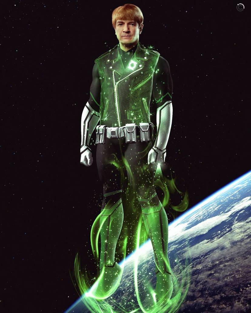 What Nathan Fillion's Guy Gardner Would Look Like In Superman: Legacy Art, R DCU_