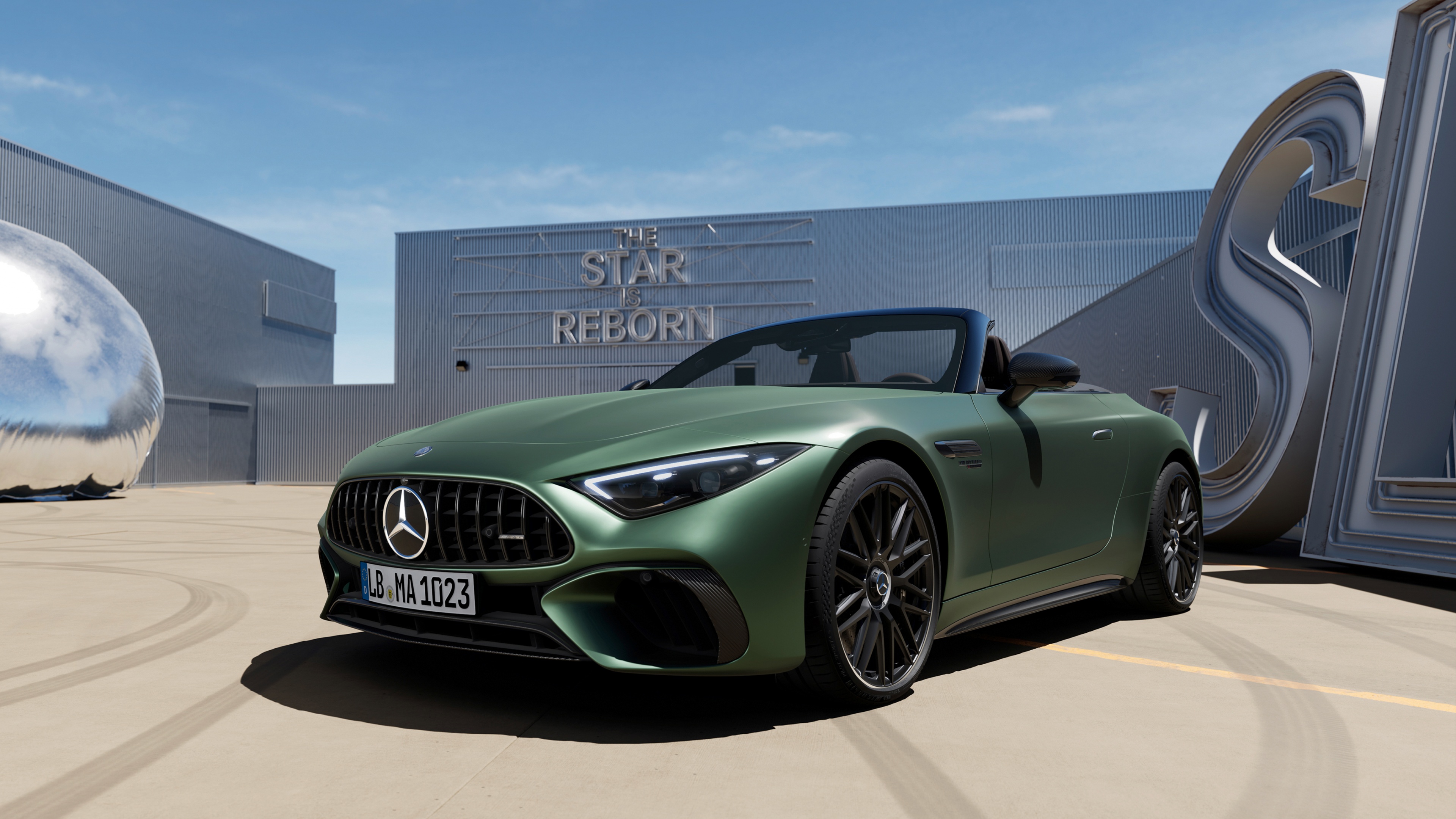 Mercedes AMG SL 63 S E Performance 4K Wallpaper