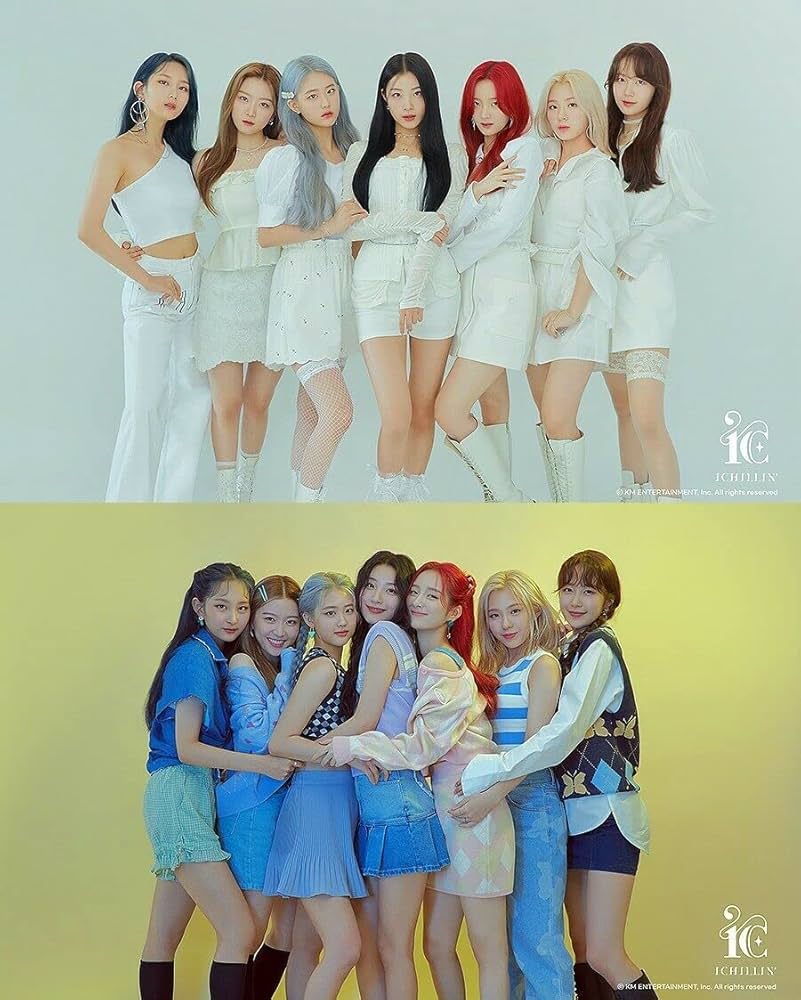 ICHILLIN' BRIDGE OF DREAMS 1st Mini Album ( CD Photo Book 2 Photo Card 2cut Photo 2 Logo Sticker Poster(On pack) ) SEALED.com Music