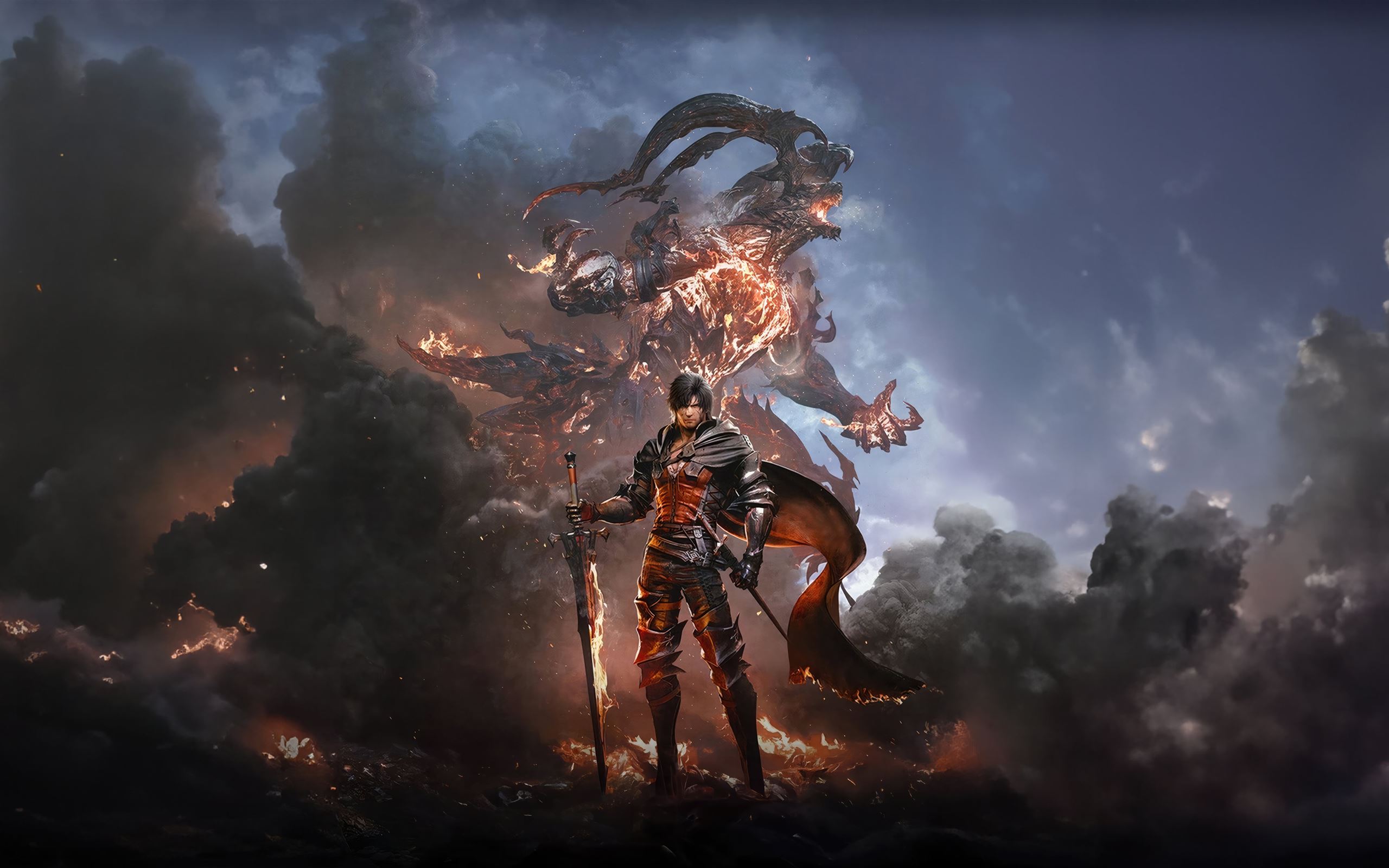 final fantasy xvi 5k MacBook Air Wallpaper Download