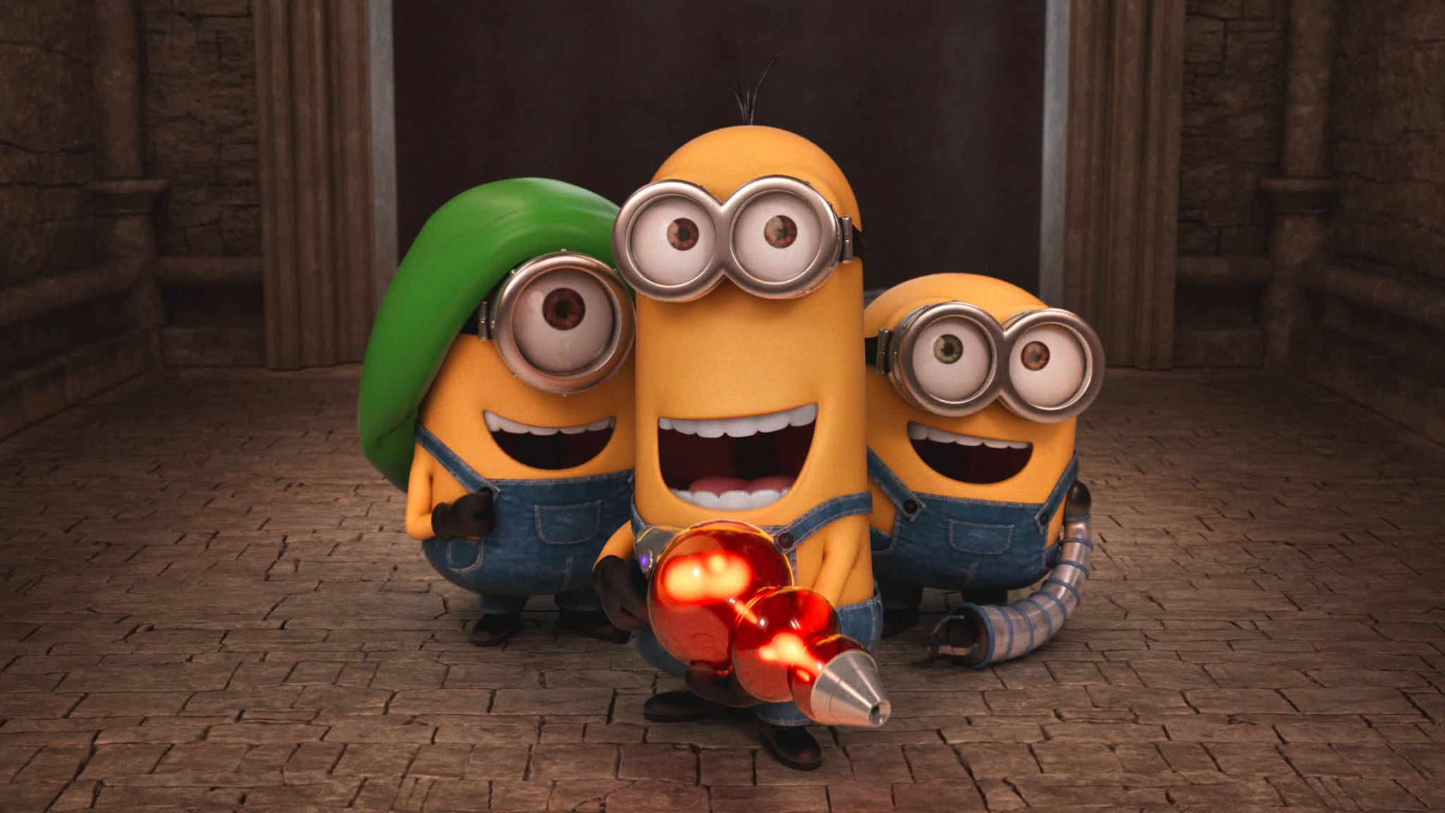 Still photographs of Minions