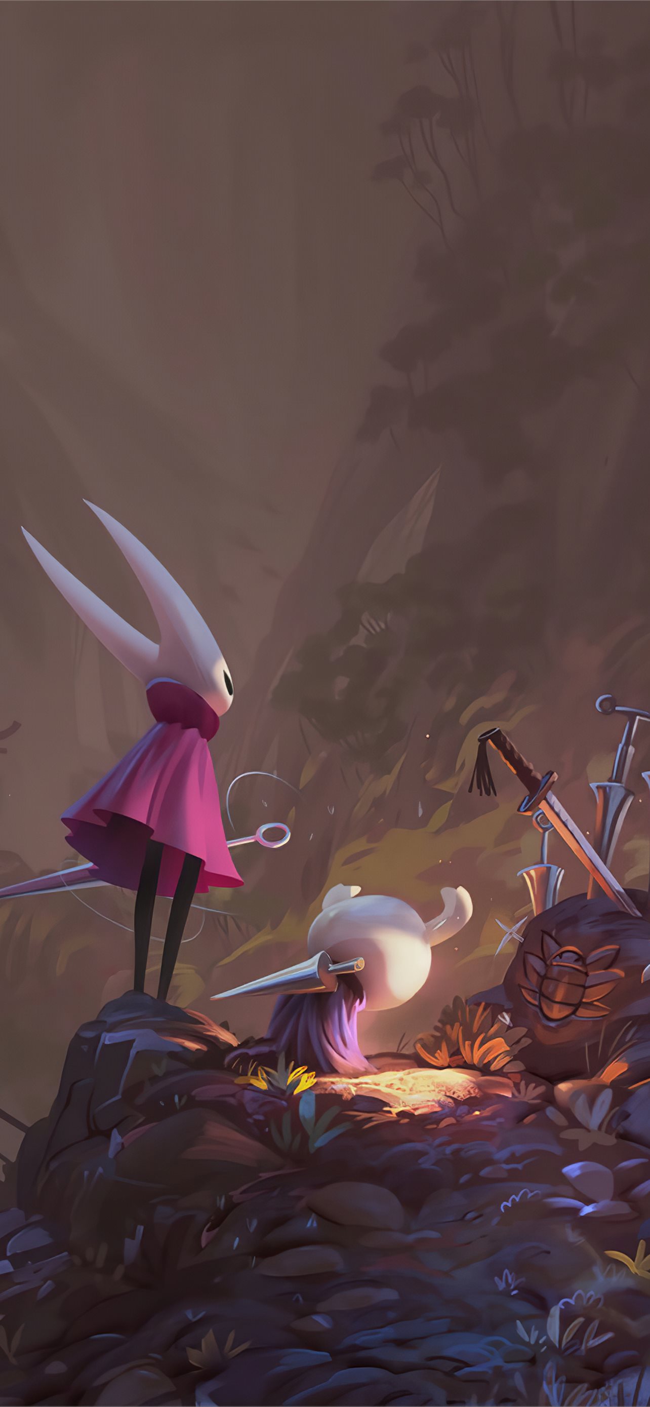 Vincent Bisschop Hollow Knight Fantasy Art 8k Sony. iPhone Wallpaper Free Download