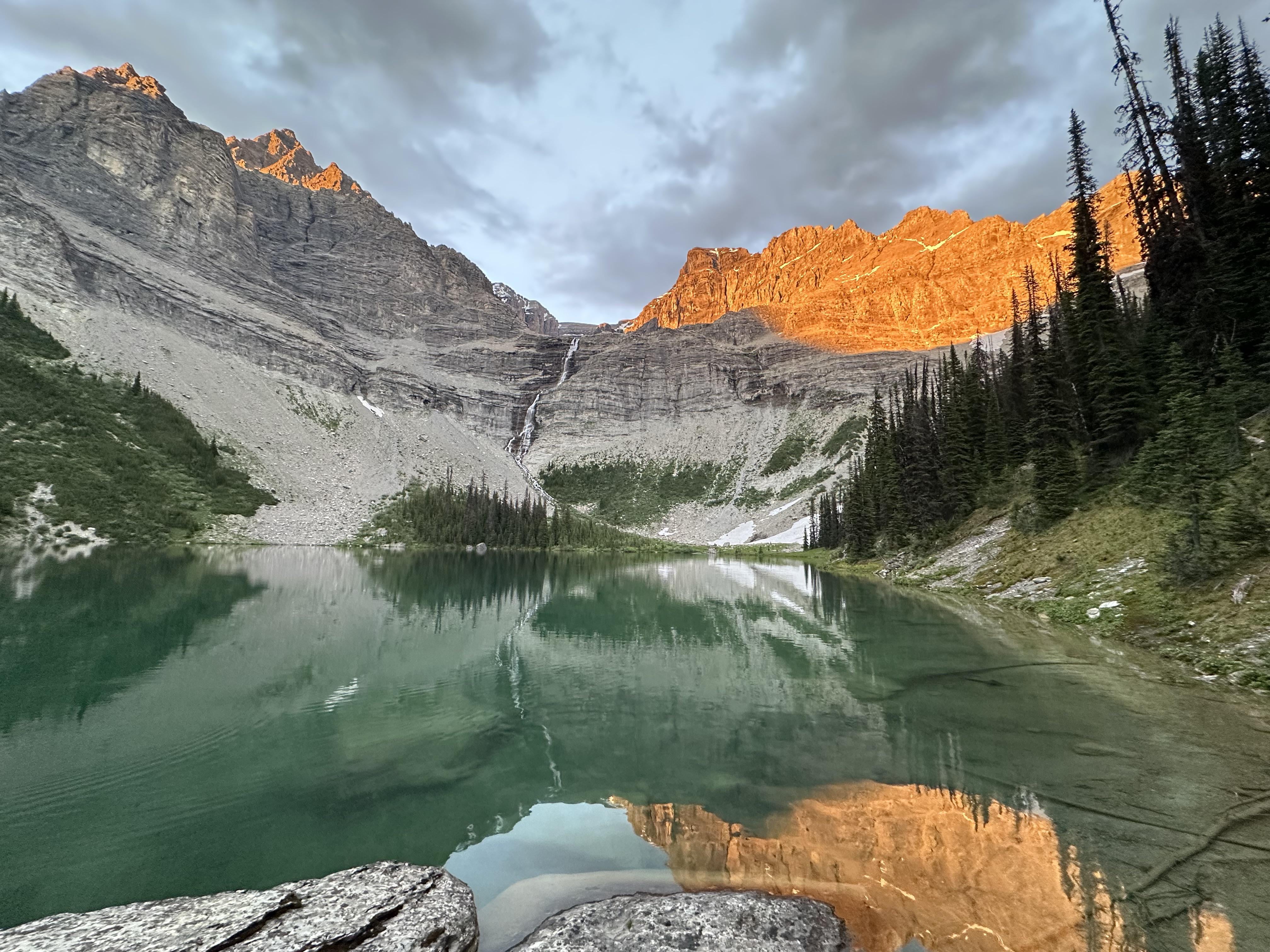 Overnight trip to an Alpine Lake in Canada