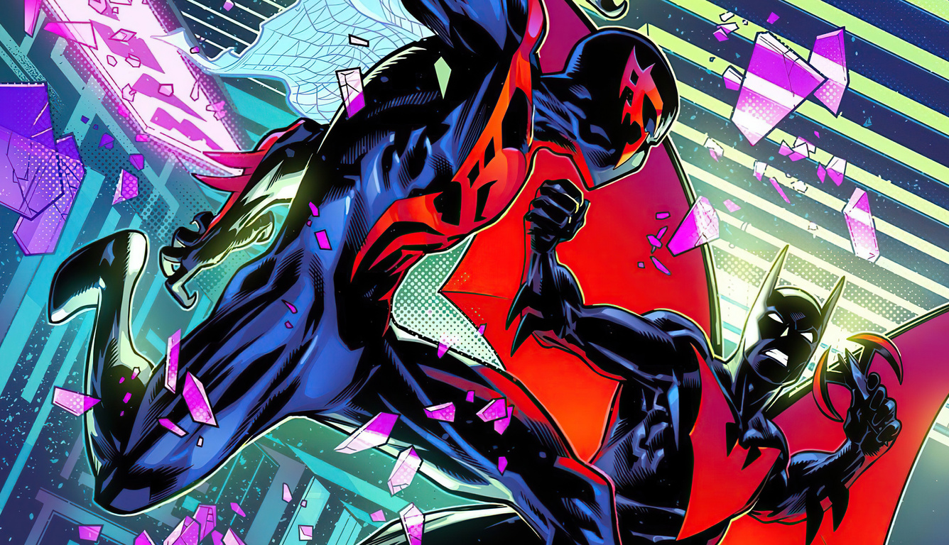 Spiderman 2099 Vs Batman Beyond 4k