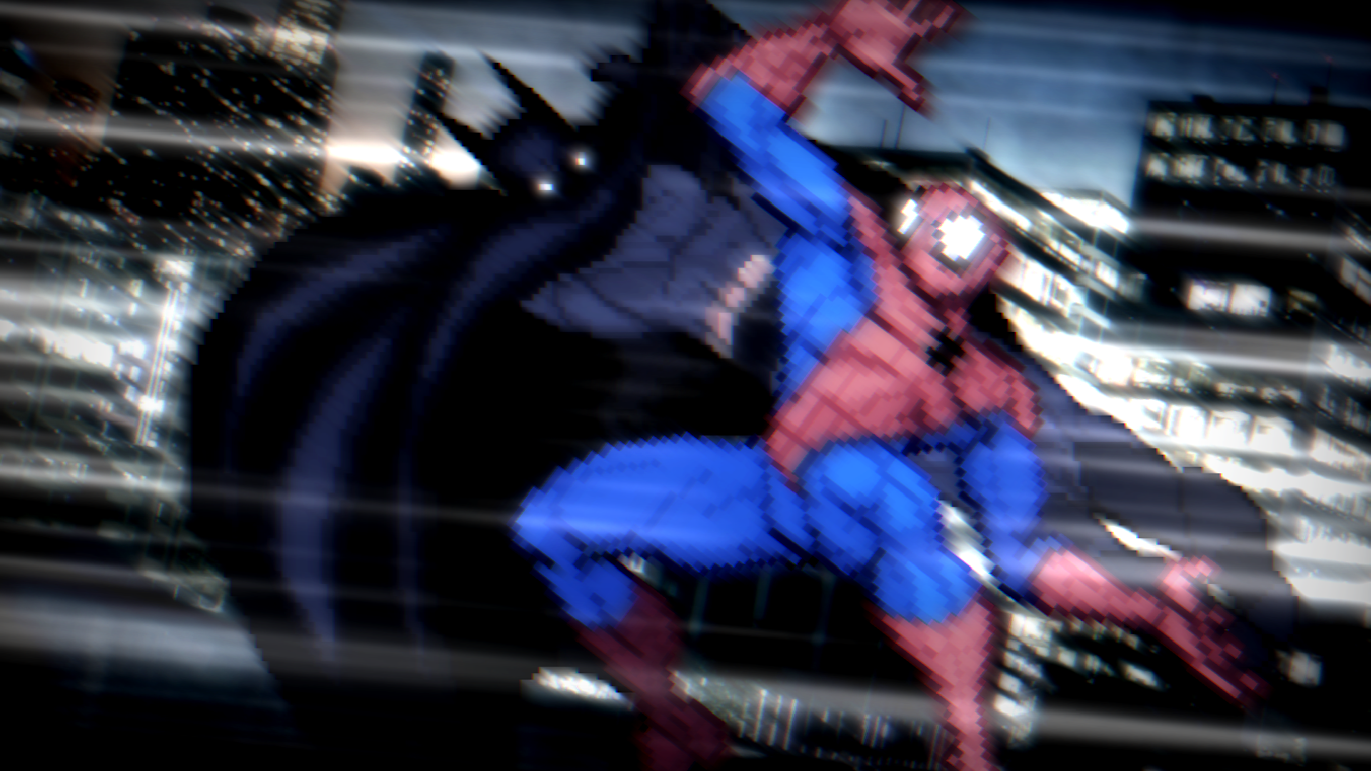 Batman Vs Spider Man (DC Vs Marvel) A Light In The Dark