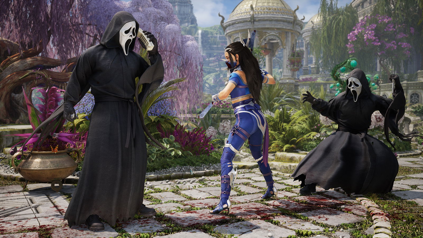 Watch Ghostface Break the Fourth Wall (and Bones) in Mortal Kombat 1's Latest DLC Reveal
