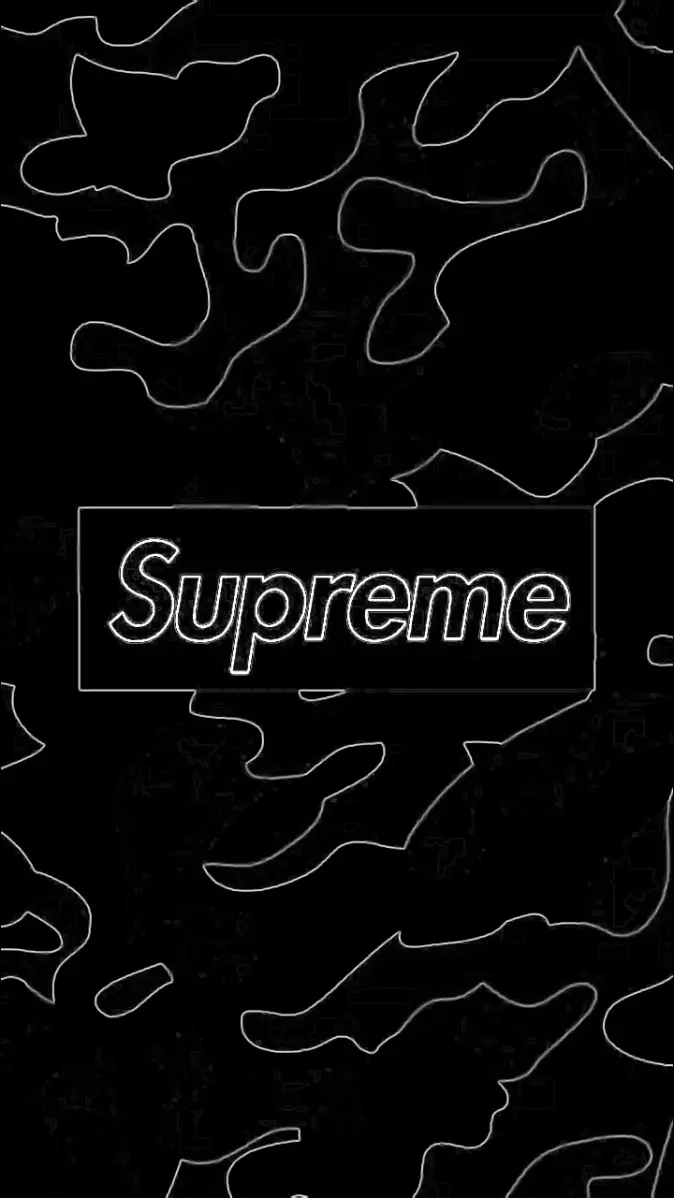 Supreme Black wallpaper