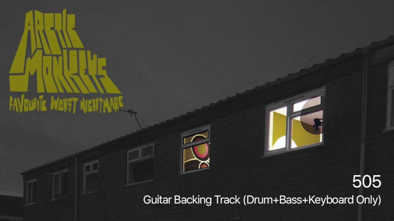 Arctic Monkeys Guitar Backing Track ( Bass + Drum + Keyboard Only)