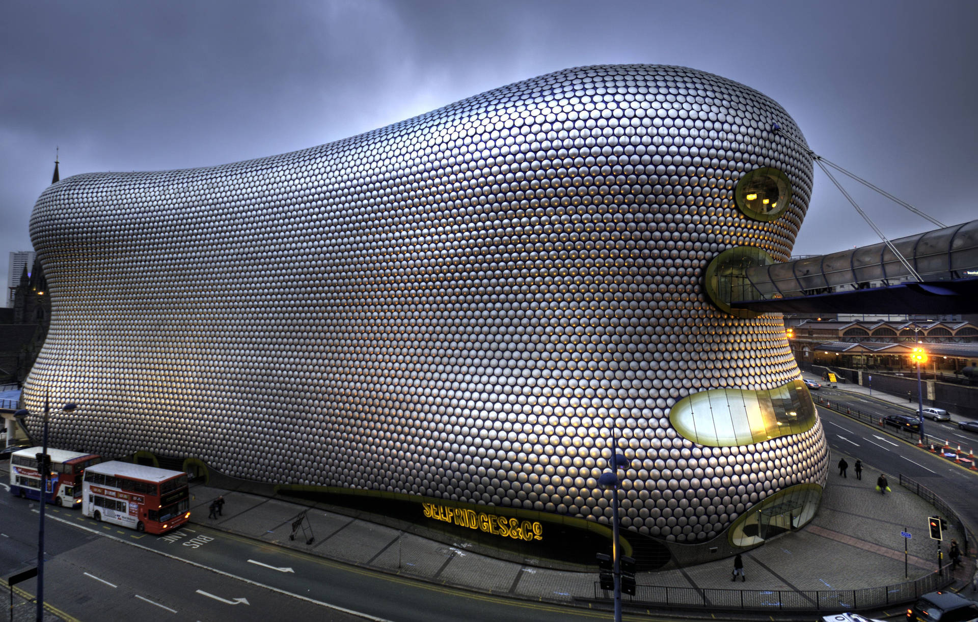 Download Famous Building In Birmingham Wallpaper