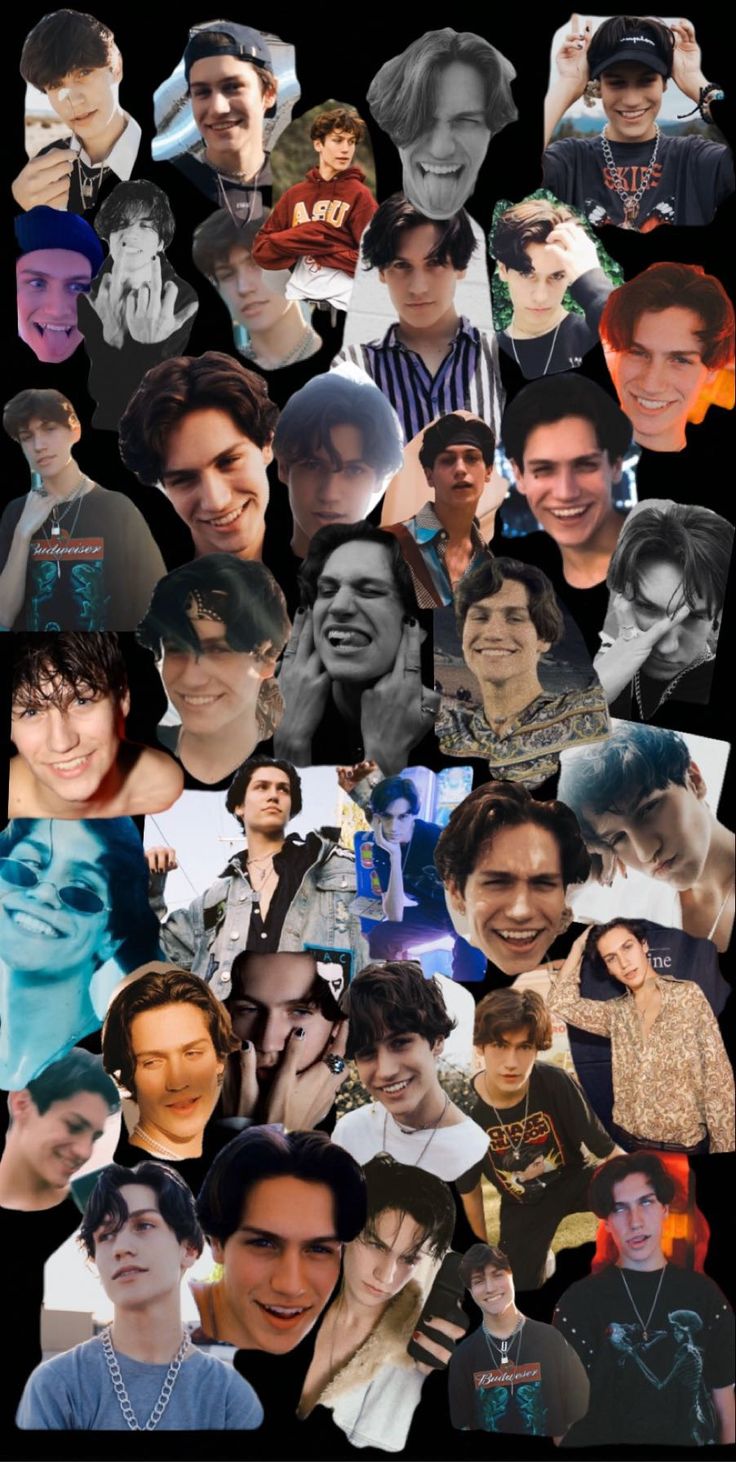 iPhone Wallpaper Lilhuddy Collage