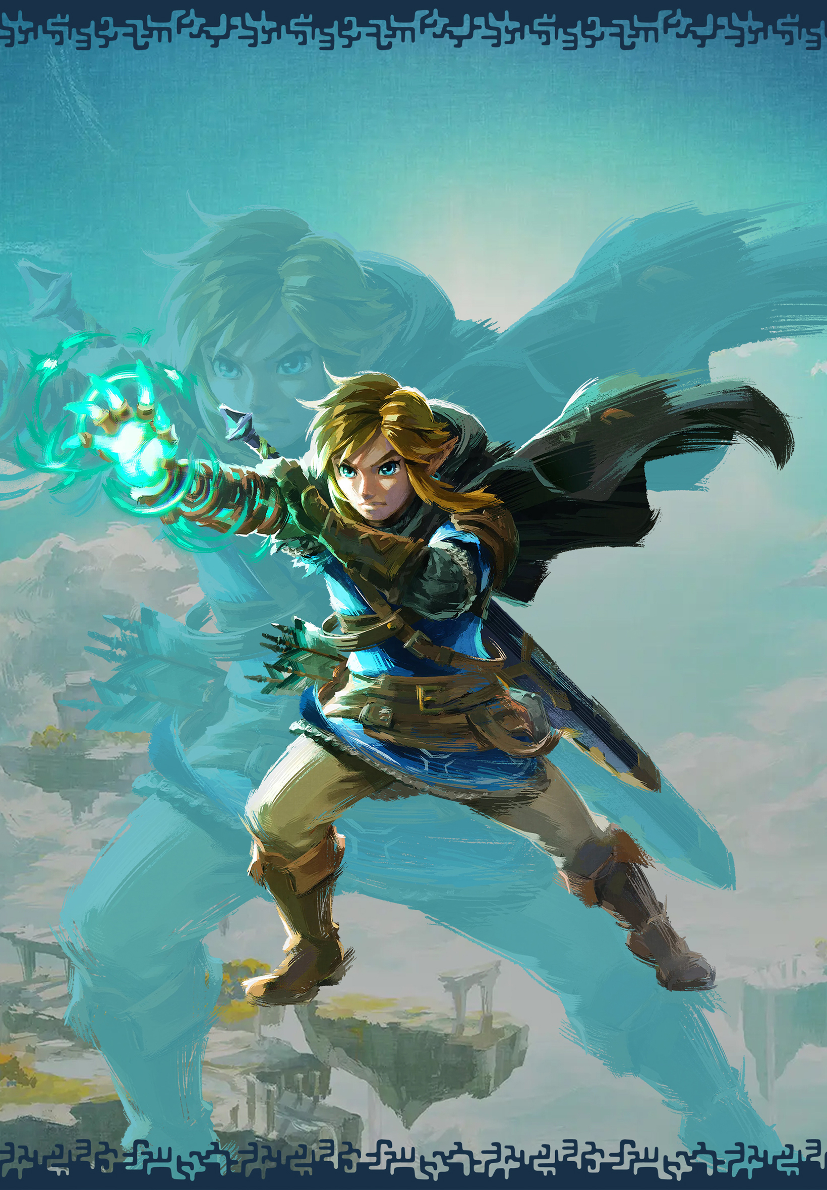 The Legend of Zelda: Tears of the Kingdom Wallpaper with Monocle