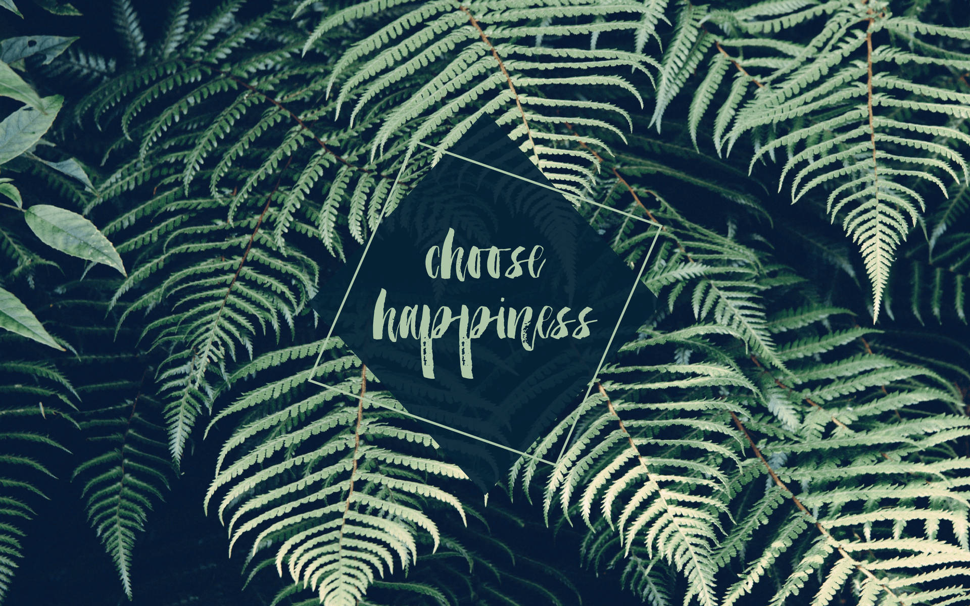 Download Green Aesthetic Tumblr Choose Happiness Wallpaper