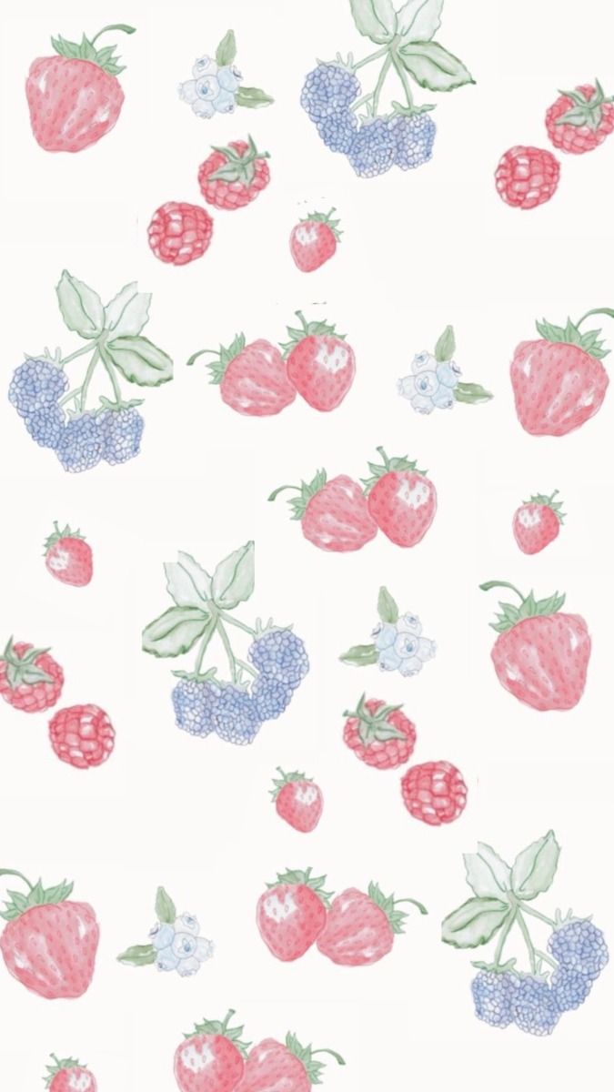 matilda djerf wallapaper summer fruit swedish aesthetic cute spring Scandinavian