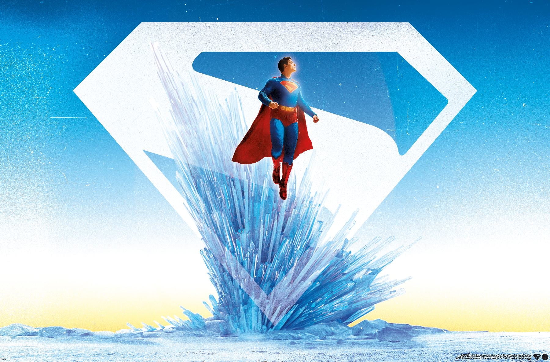 DC Studios Superman Of Solitude Wall Poster with Pushpins, 22.375 x 34