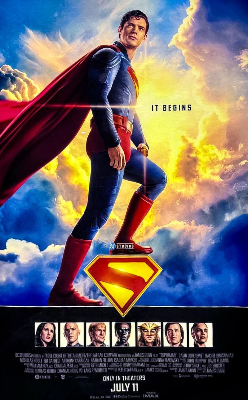 Superman 2025 Confirms 8 Main Cast Members With New Poster