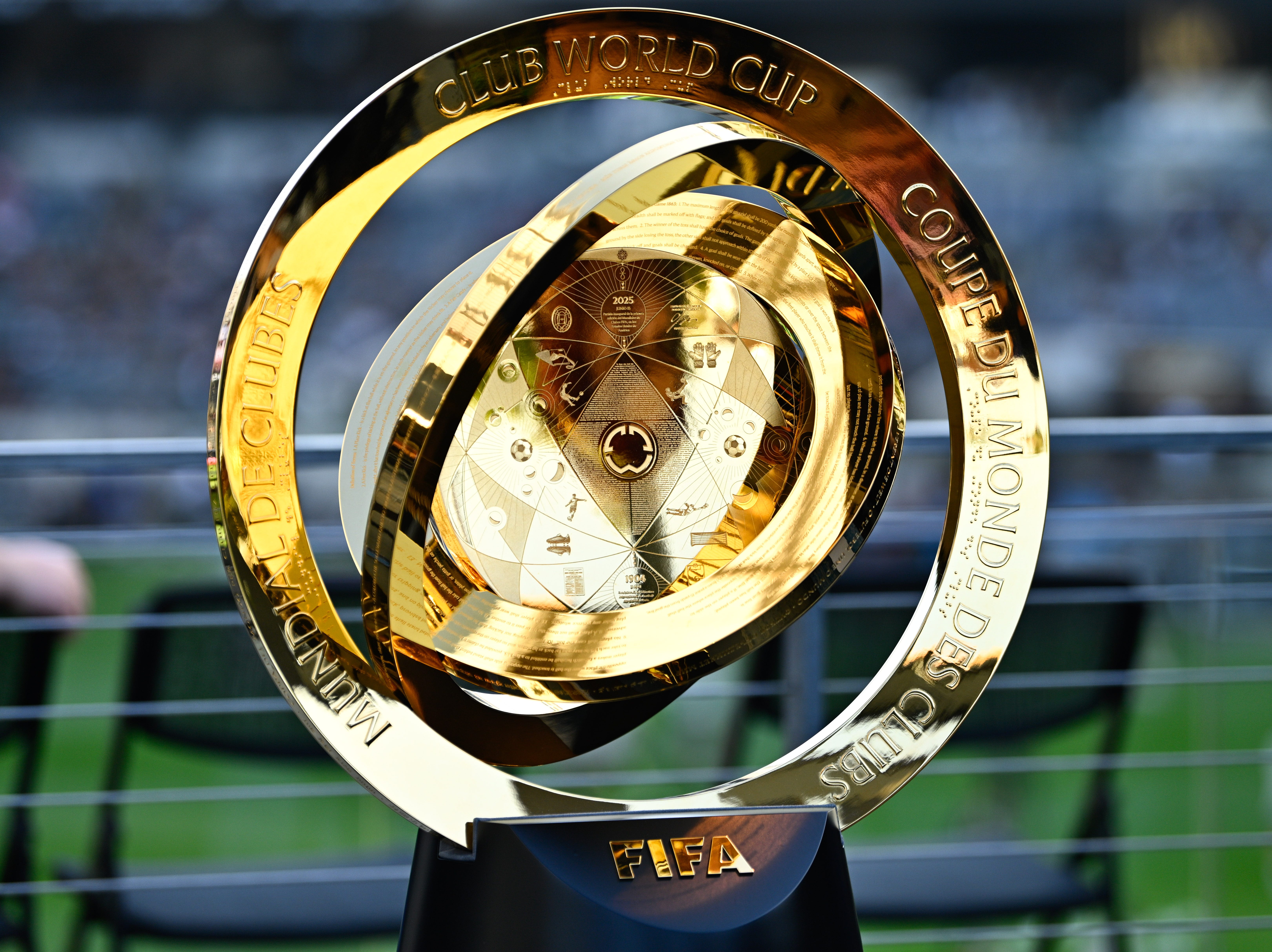 Club World Cup trophy 2025: Photo, details for new FIFA cup