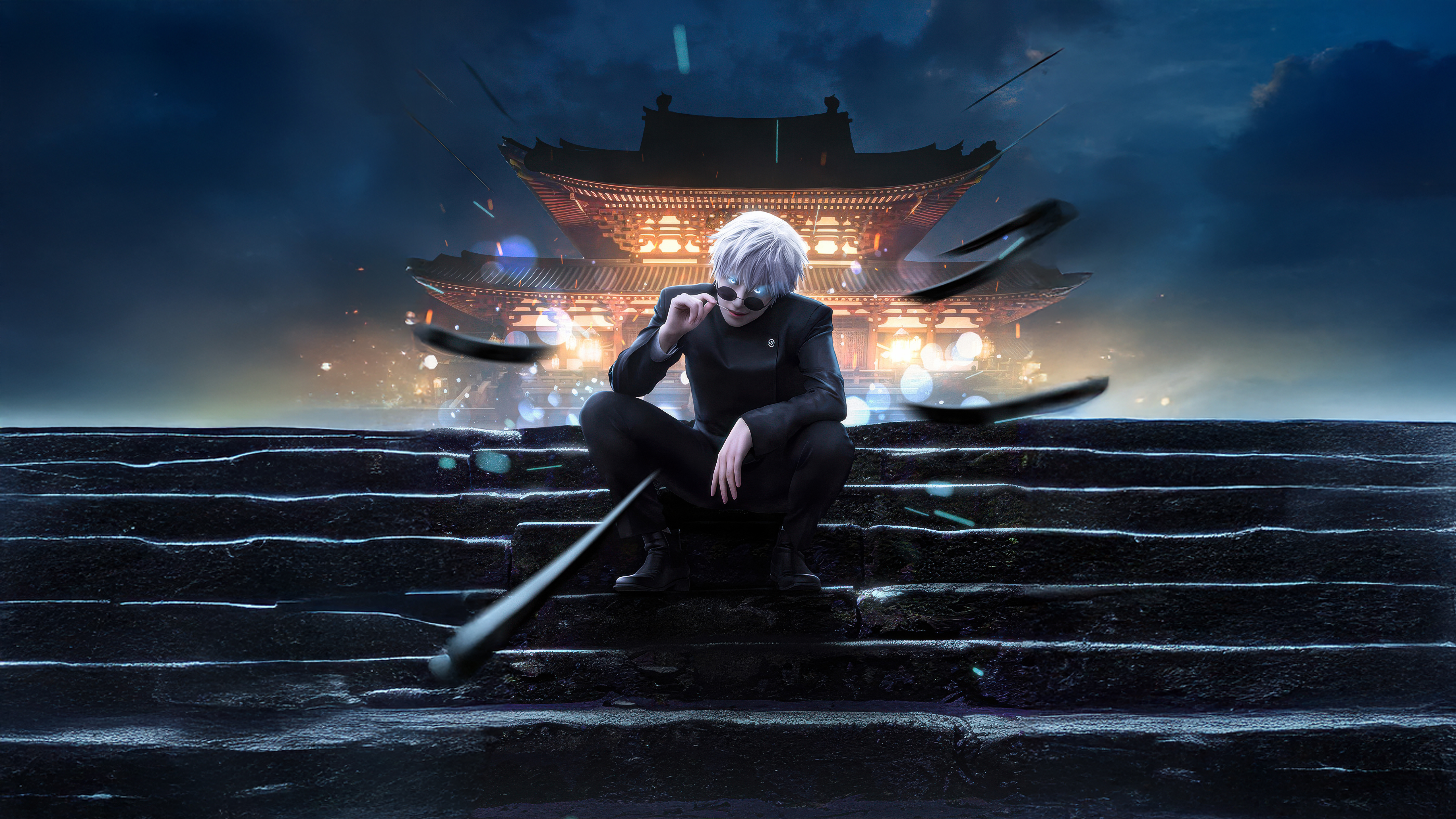 Gojo Satoru 5k Wallpaper, HD Anime Wallpaper, 4k Wallpaper, Image, Background, Photos and Picture