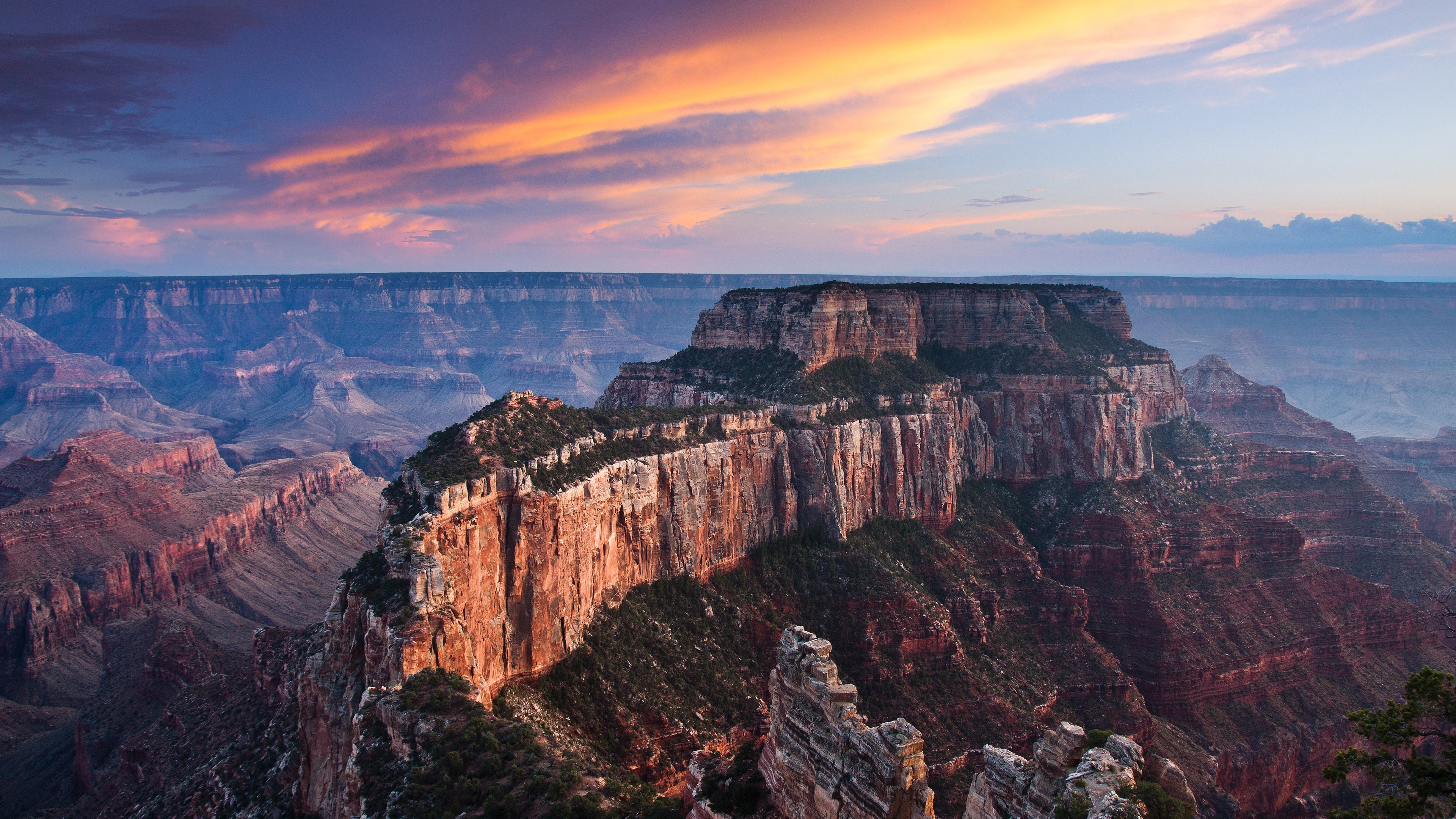 Cape Royal Wallpaper 4K, Grand Canyon, Rock formations