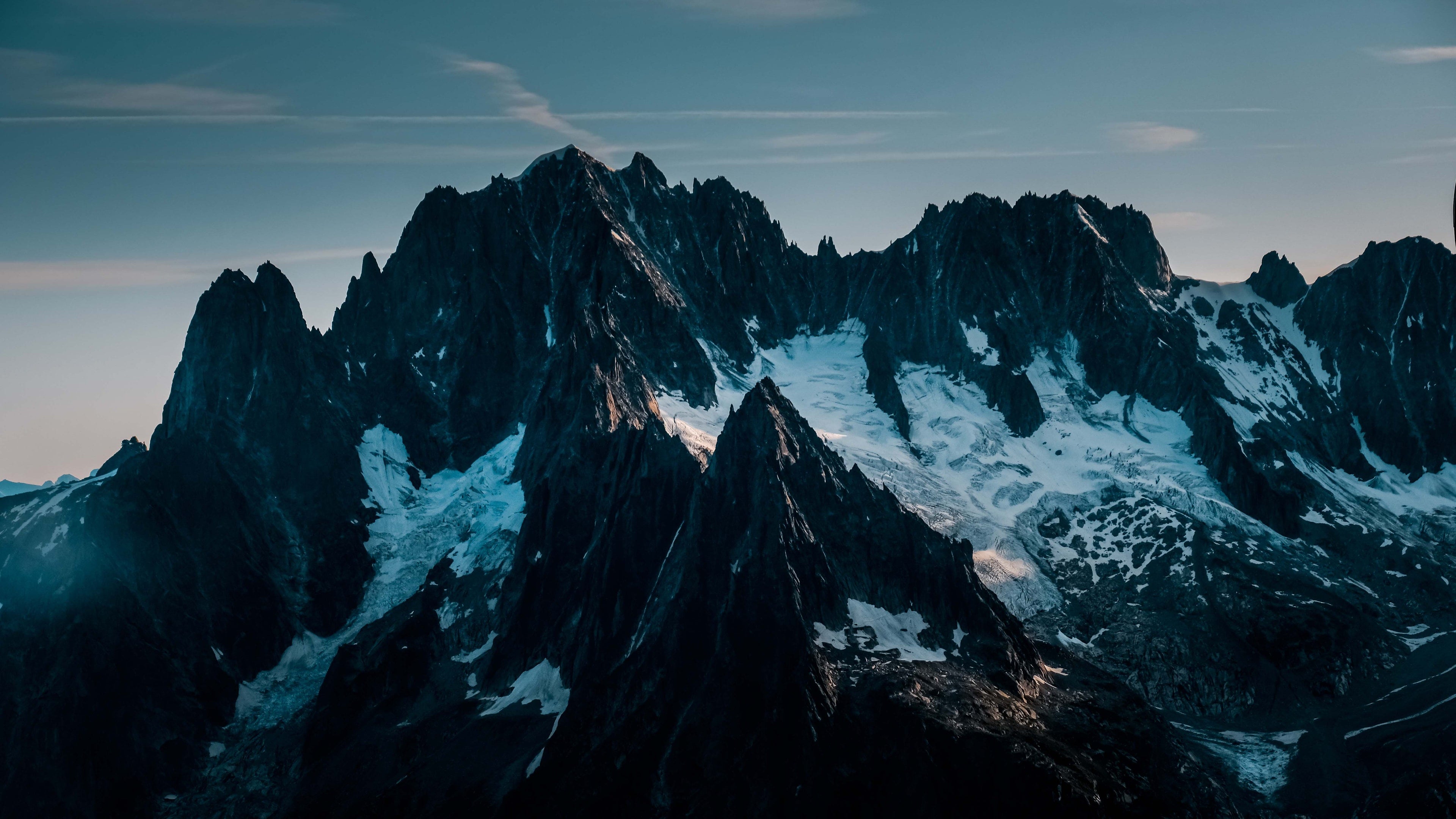 Snow covered Mountain