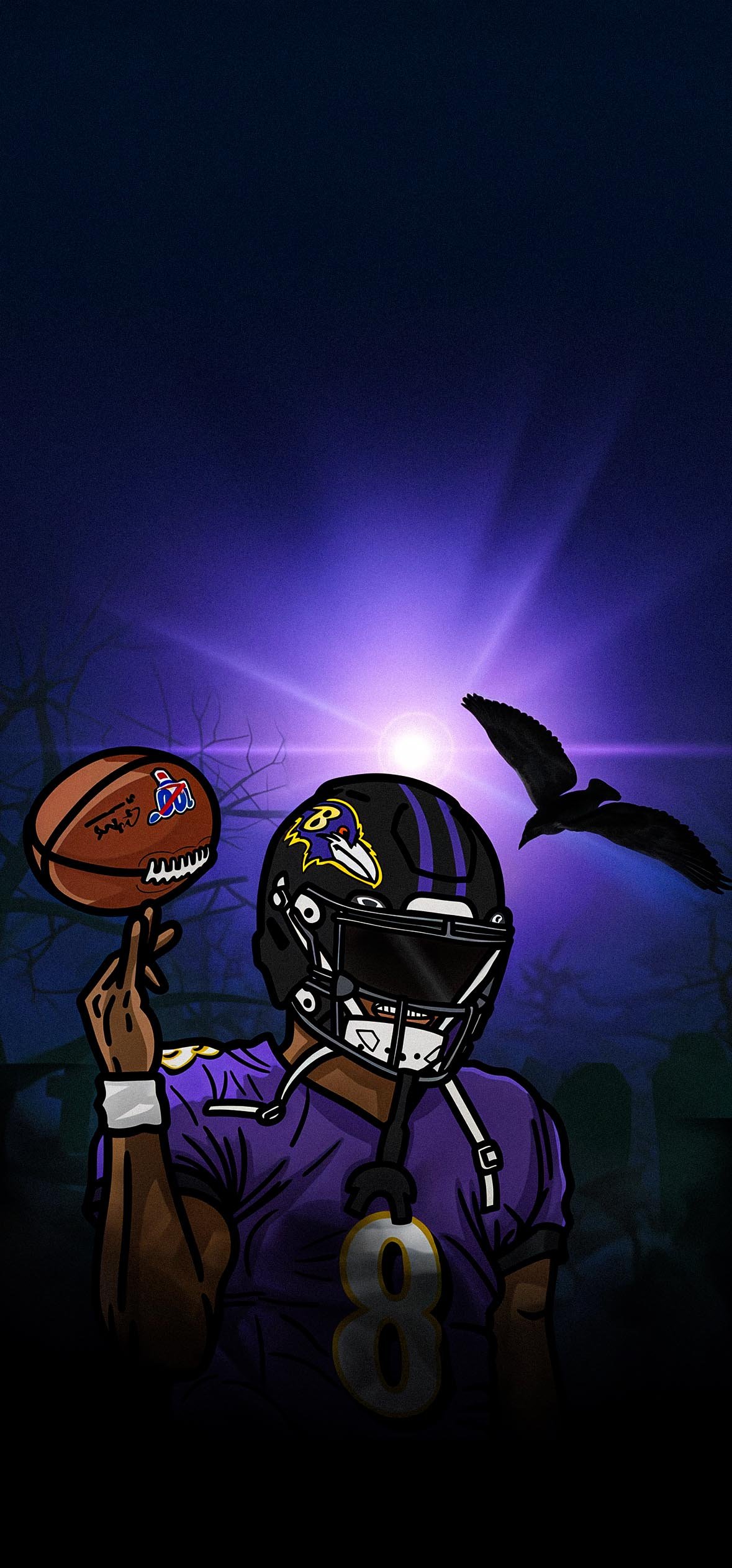 Baltimore Ravens 4k Mobile Wallpaper