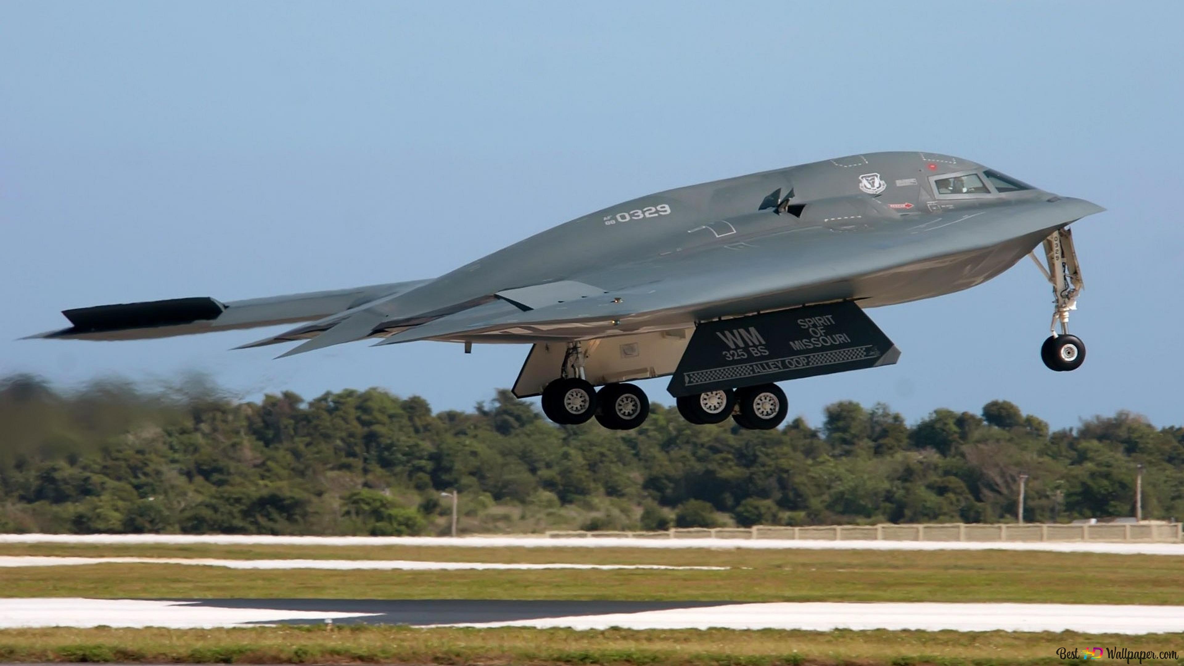 Bombardier B2, Northrop B 2 Spirit 4K Wallpaper Download