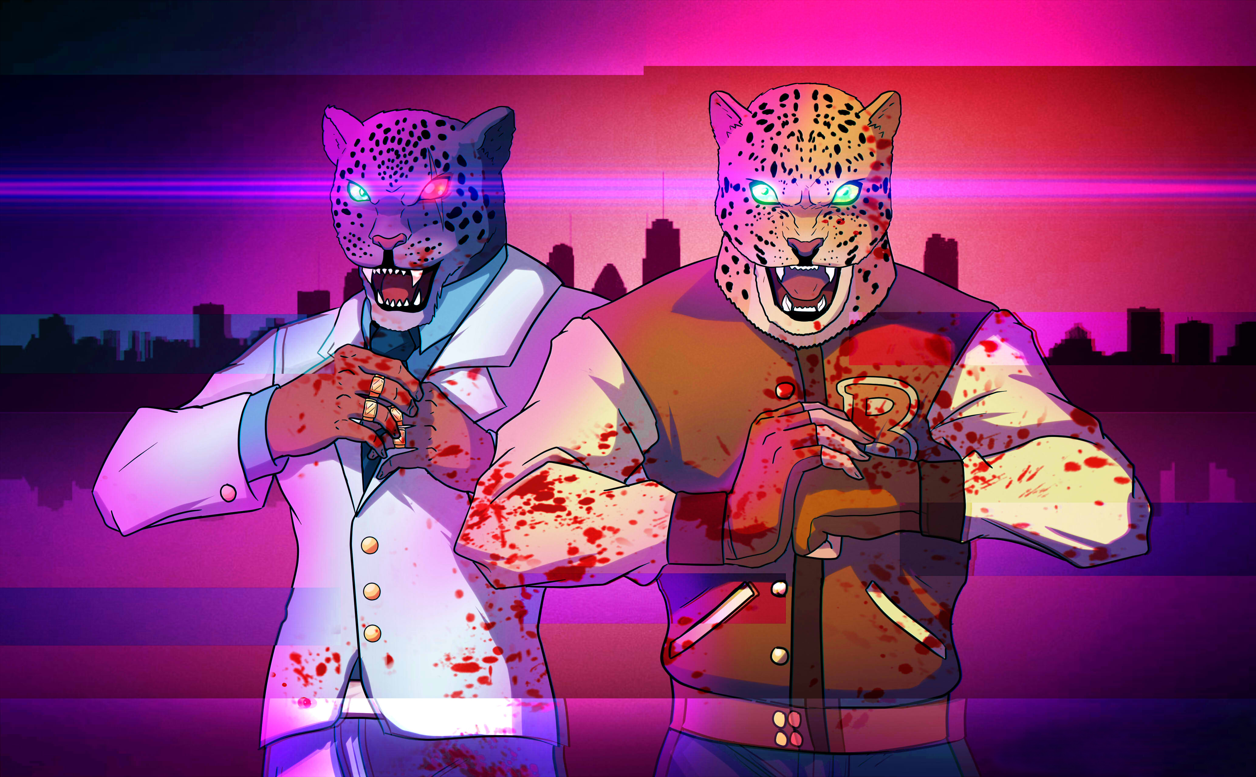 Wallpaper Tekken, Hotline Miami, Fun, Performance, Art, Background Free Image
