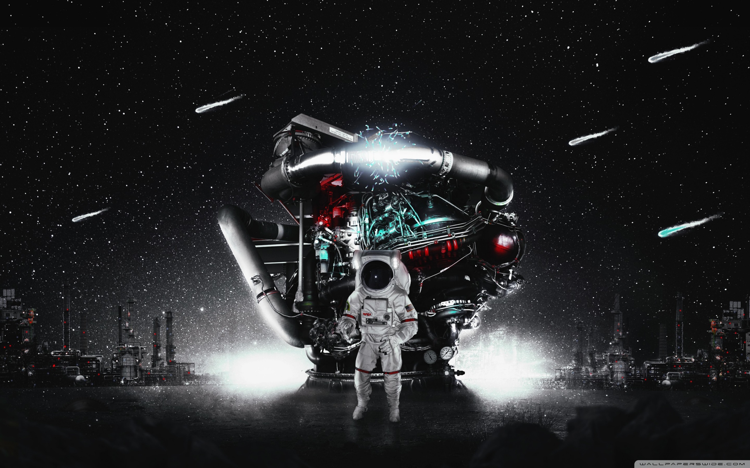 Astronaut 4K UHD Wallpaper for UltraHD Desktop and TV, Dual Monitor, Smartphone and Tablet Devices