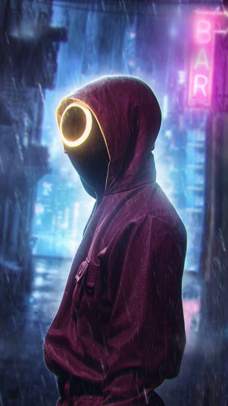 squid game hoodie iPhone Wallpaper