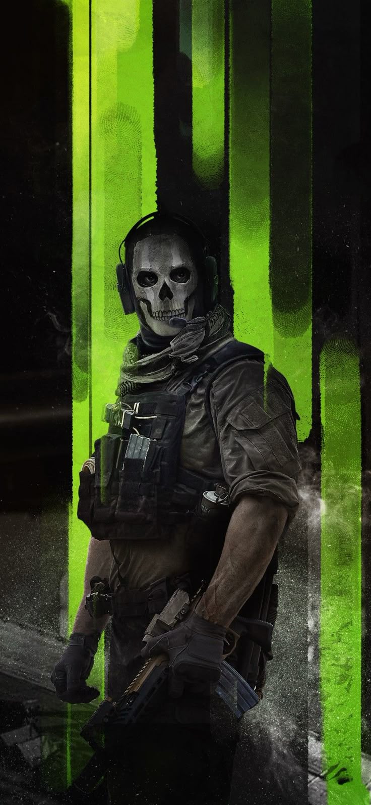 Wallpaper Of Duty (Simon Ghost Riley)