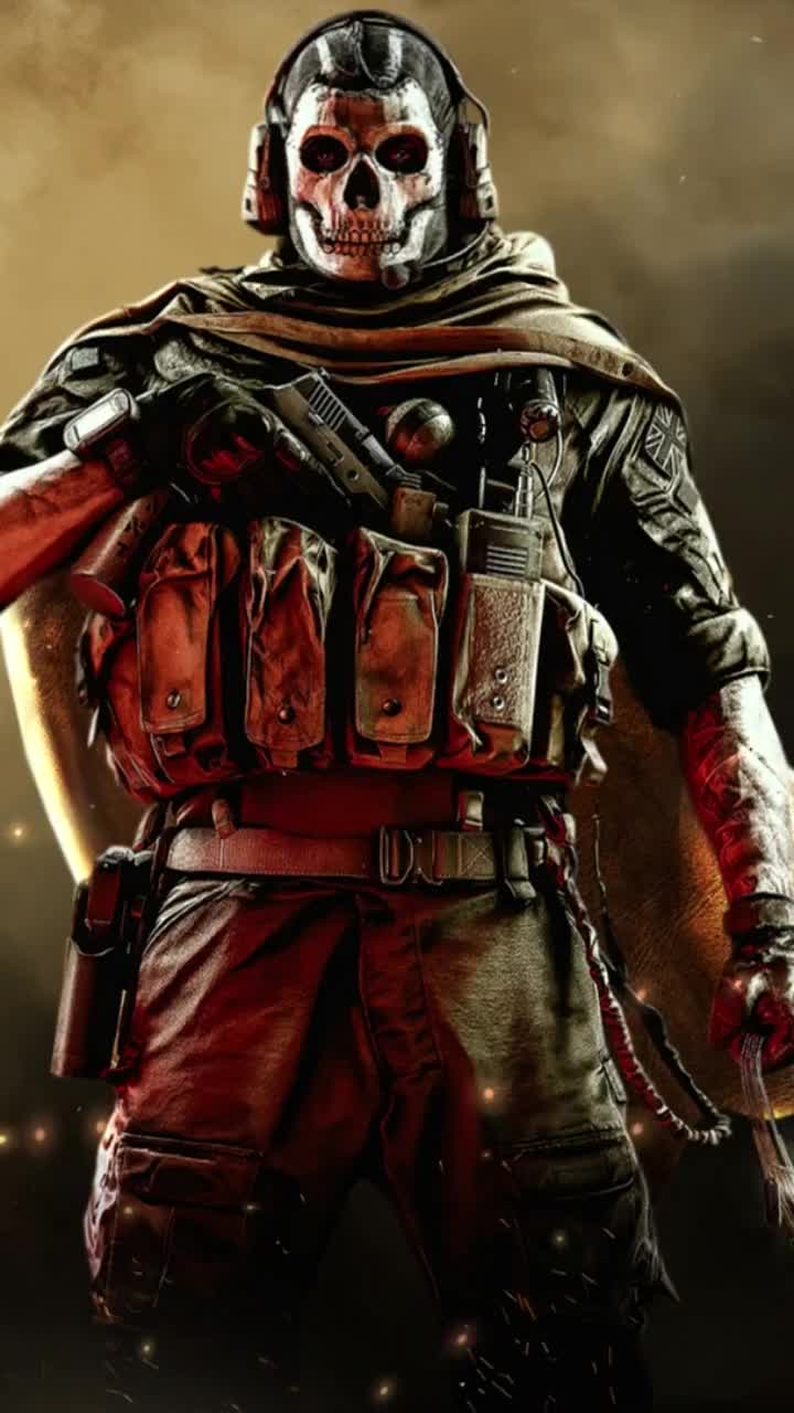 Simon Ghost Riley Mobile Live Wallpaper