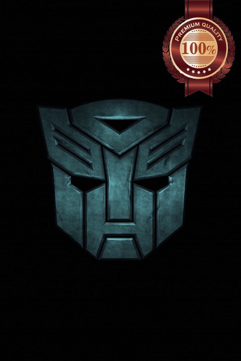 AUTOBOTS LOGO FACE TRANSFORMERS OFFICIAL ORIGINAL MOVIE PRINT PREMIUM POSTER