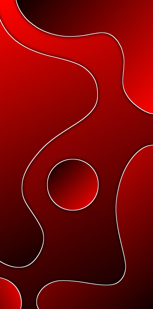 Abstract Wallpaper Dark Red Fluid