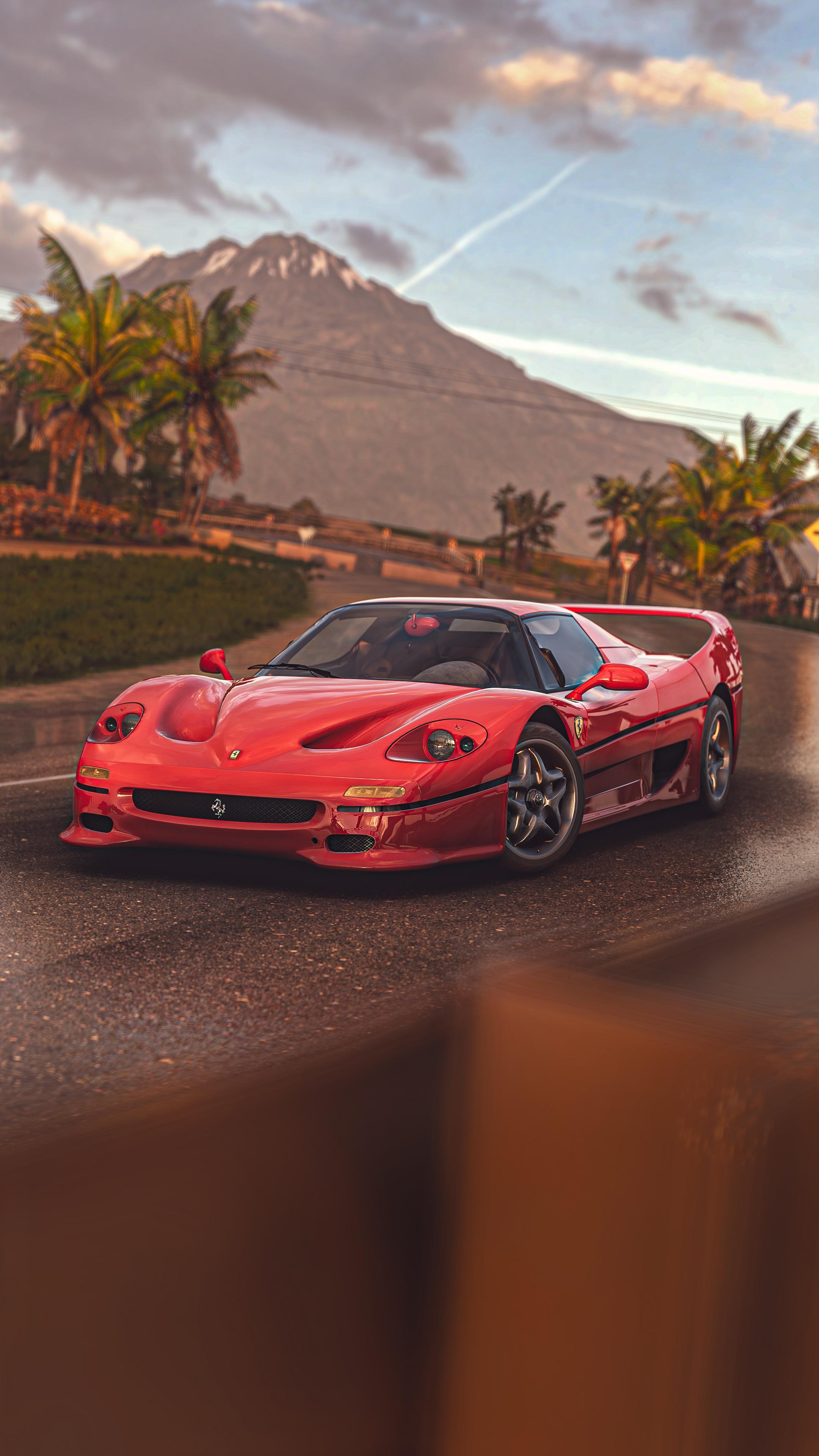 Ferrari F50 Edited Image