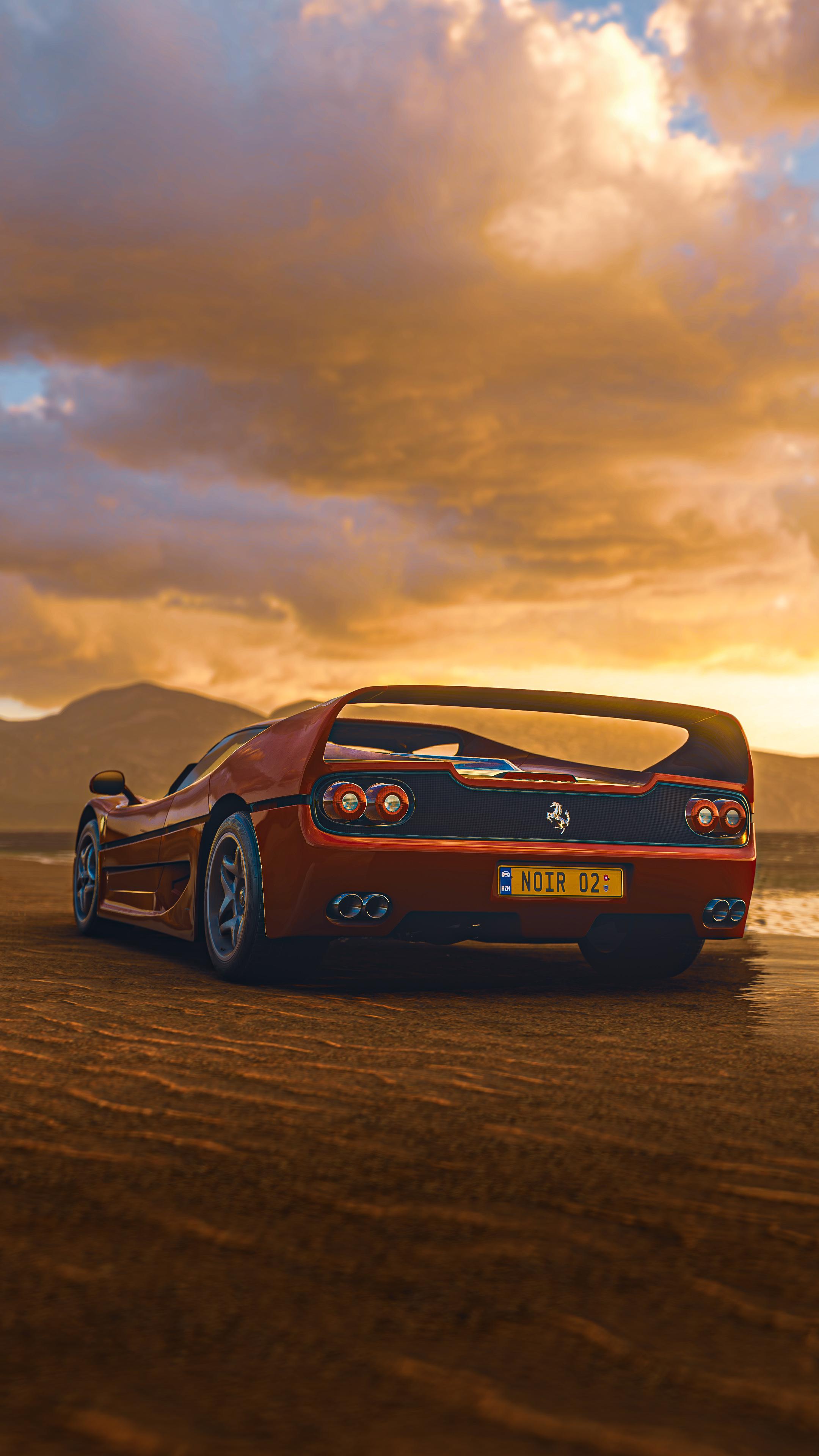 Ferrari F50 Edited Image
