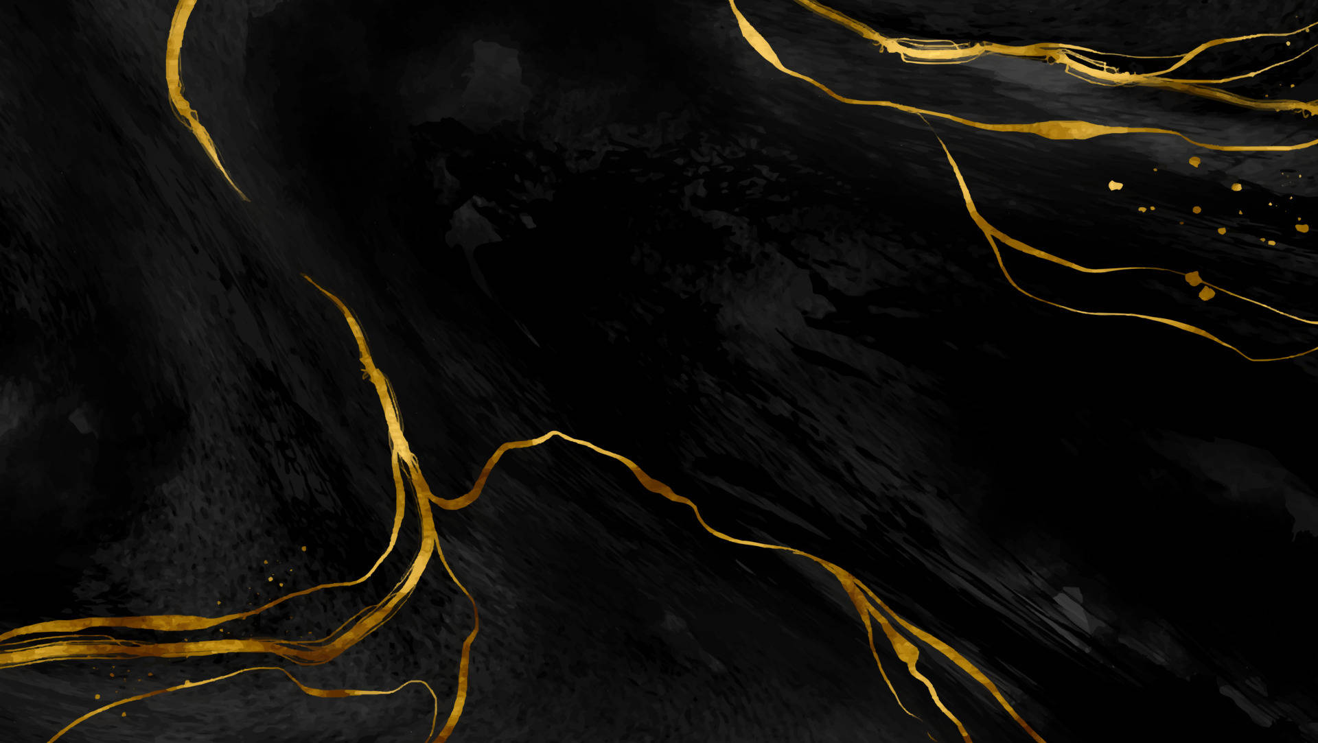 Download Beautiful Black and Gold Marble Texture Wallpaper