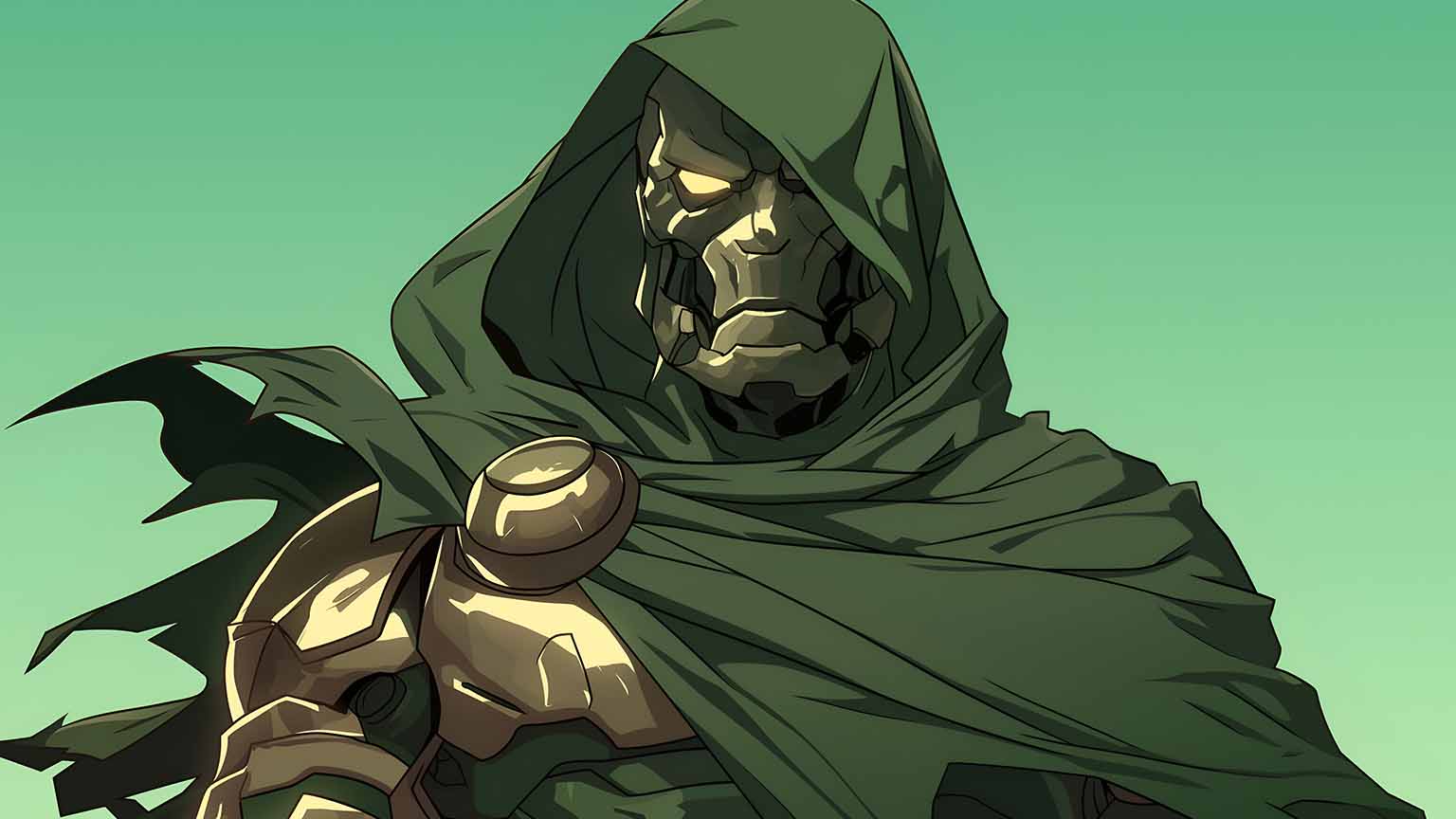Free Marvel Comics Dr. Doom Regal Villain Desktop Wallpaper