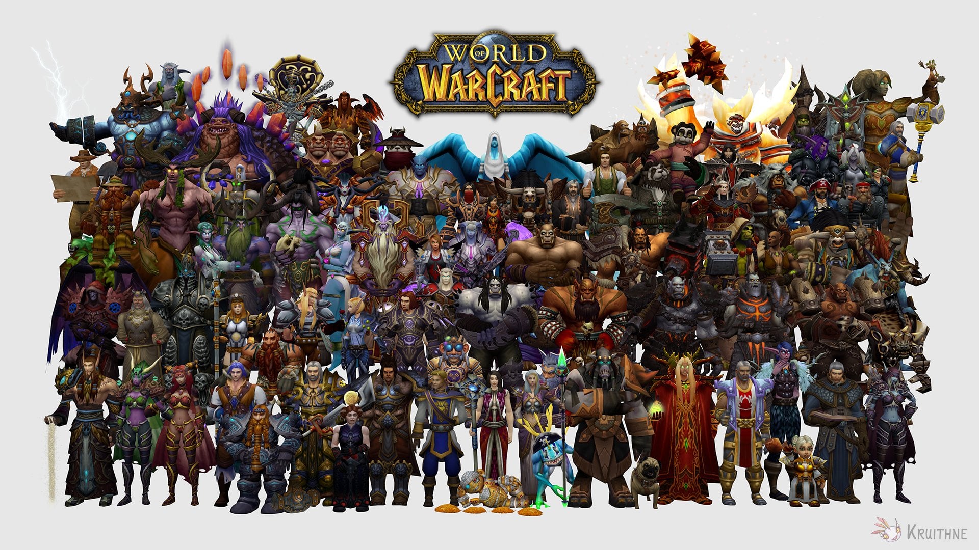 World of Warcraft just turned 11! I made a wallpaper to celebrate. (4k in comments)