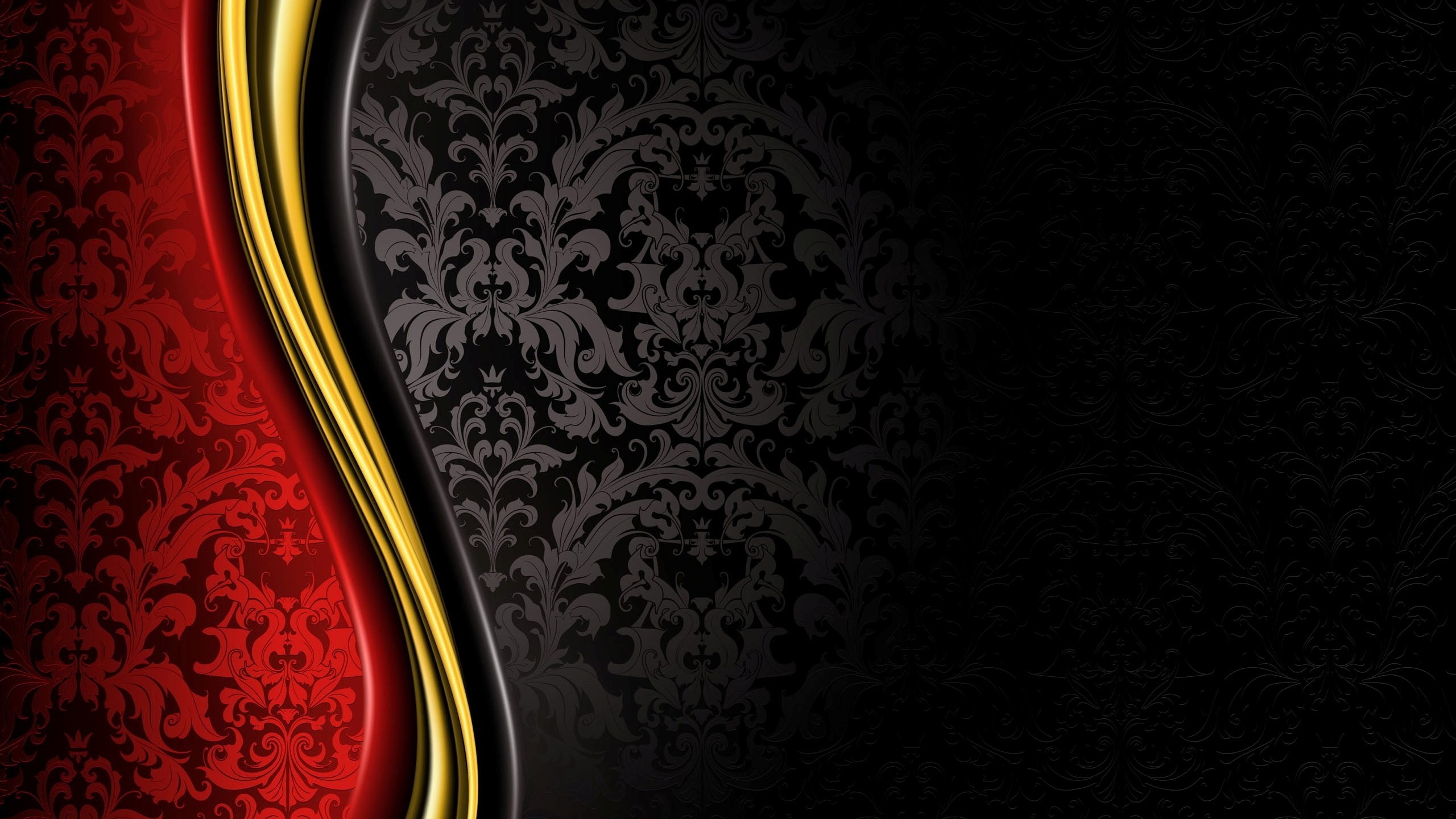 luxury, Royal, Grand, Black, Gold, Red, Abstract Wallpaper HD / Desktop and Mobile Background