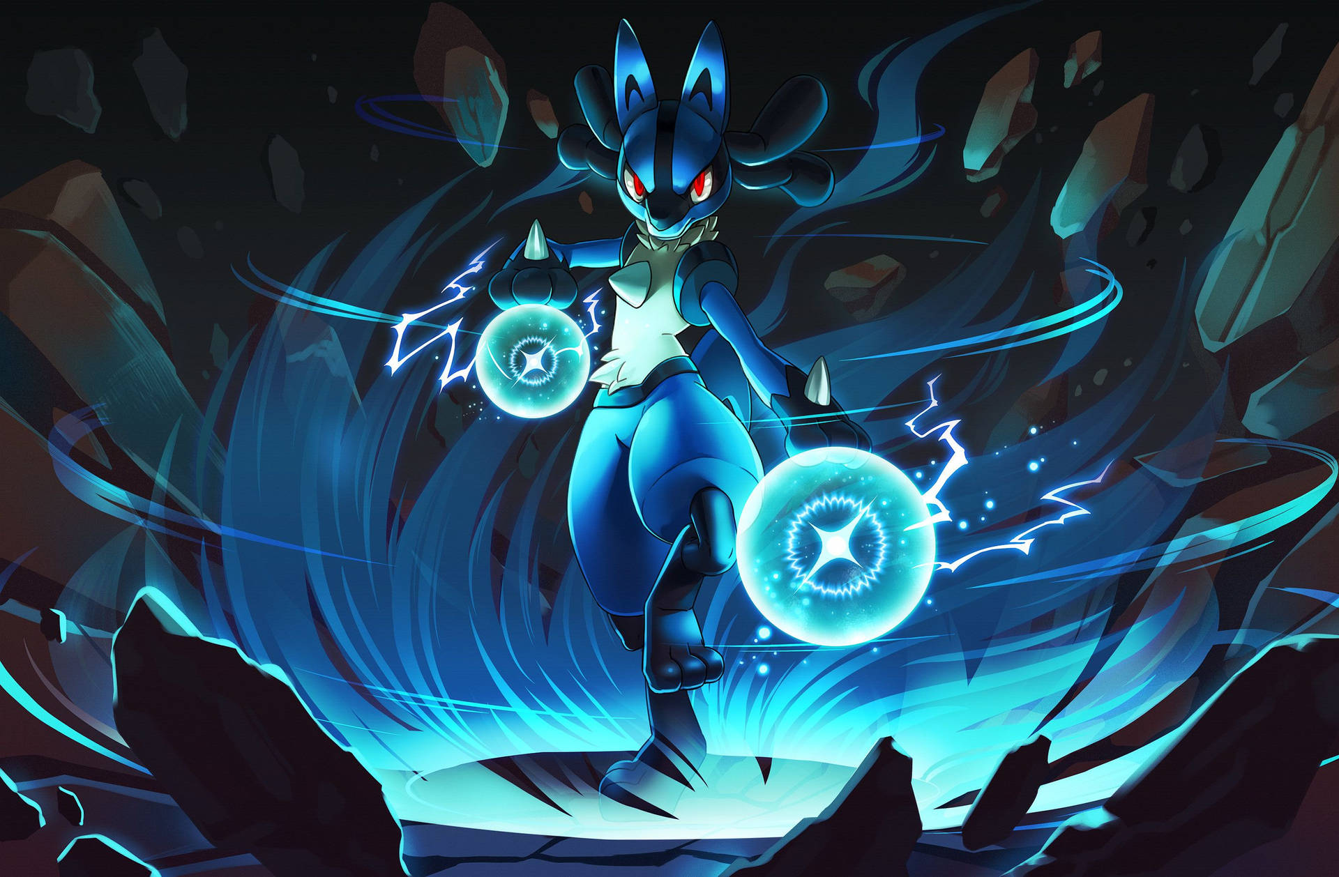 Lucario Background