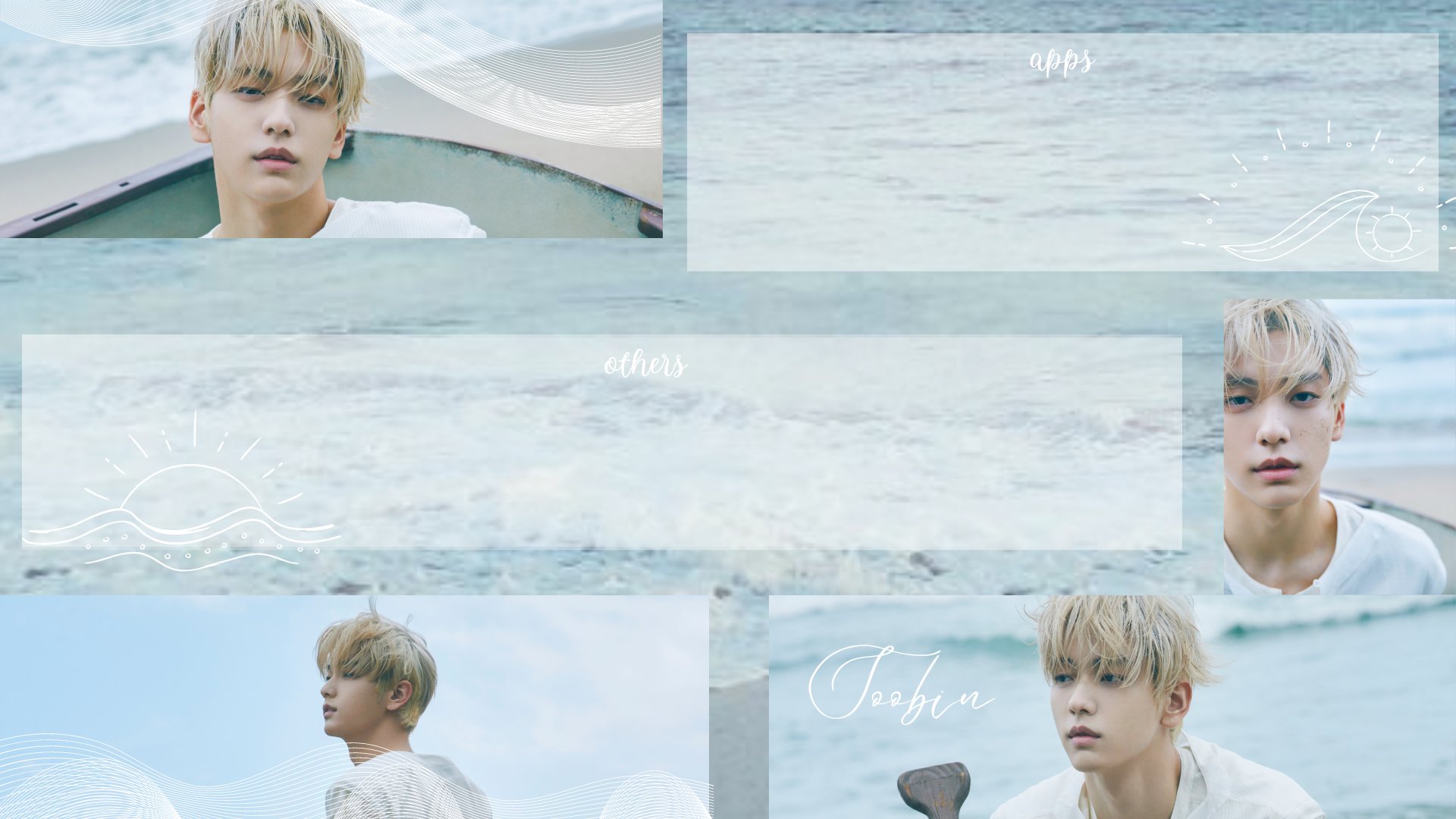 Mochi Wallpaper - #TXT #SOOBIN #FAREWELL desktop organizer wallpaper #TOMORROWXTOGETHER #CHOISOOBIN #wallpaper