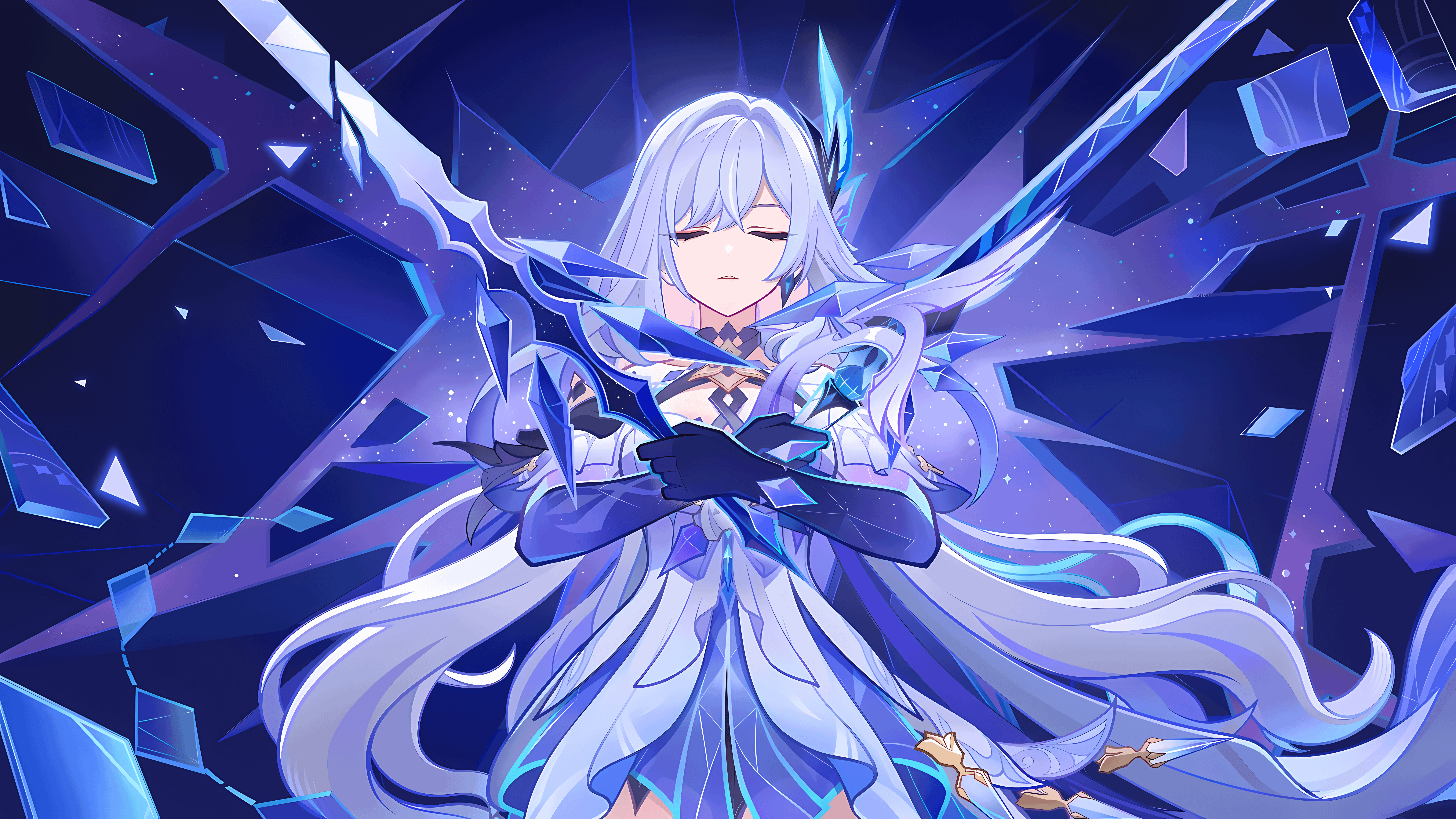 Skirk Wallpaper From Events Calendar Upscaled To 8k And Logo Removed (high Resolution Image Link In Comments), R Genshin_Impact