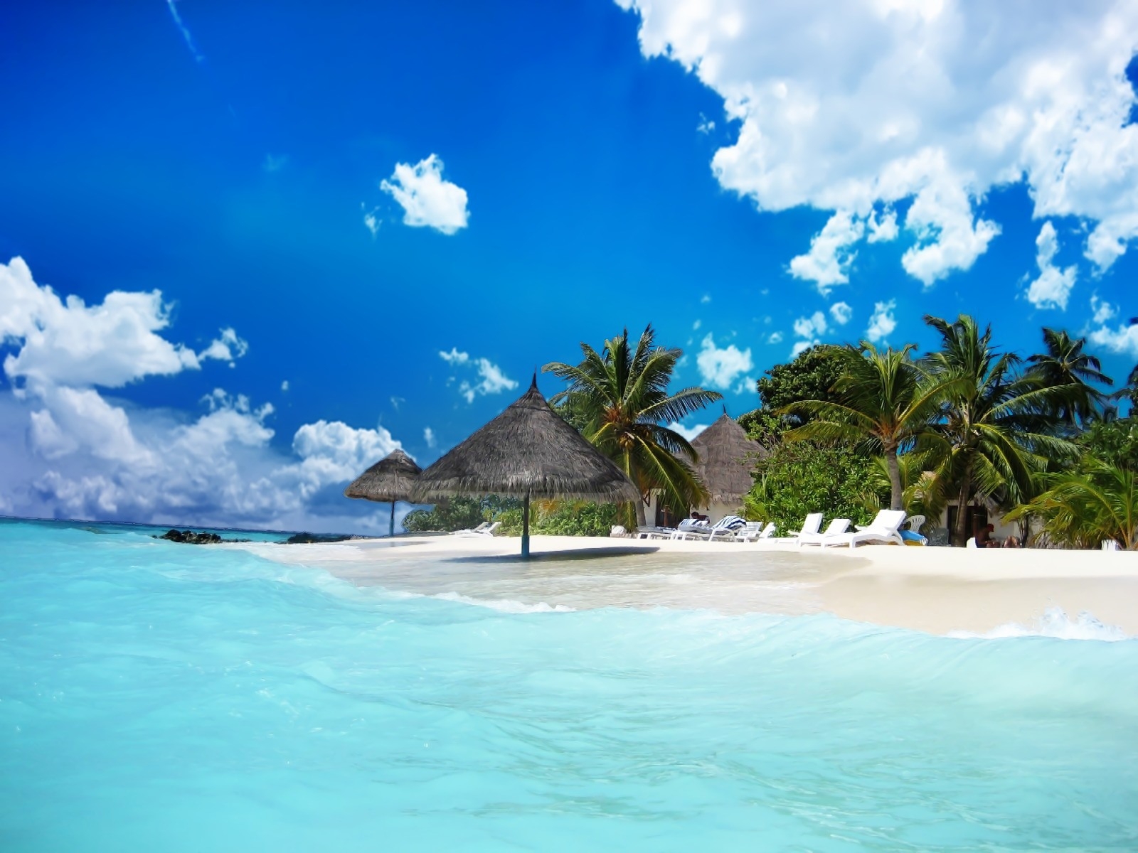 Beach Desktop Wallpaper, High Definition, High Quality, Widescreen