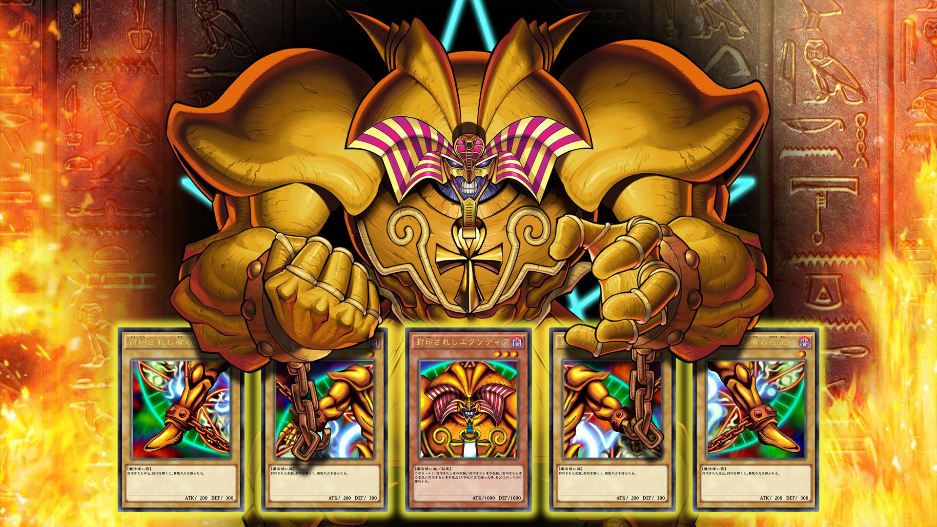 Exodia wallpaper featuring OCG, TCG, and Bandai arts