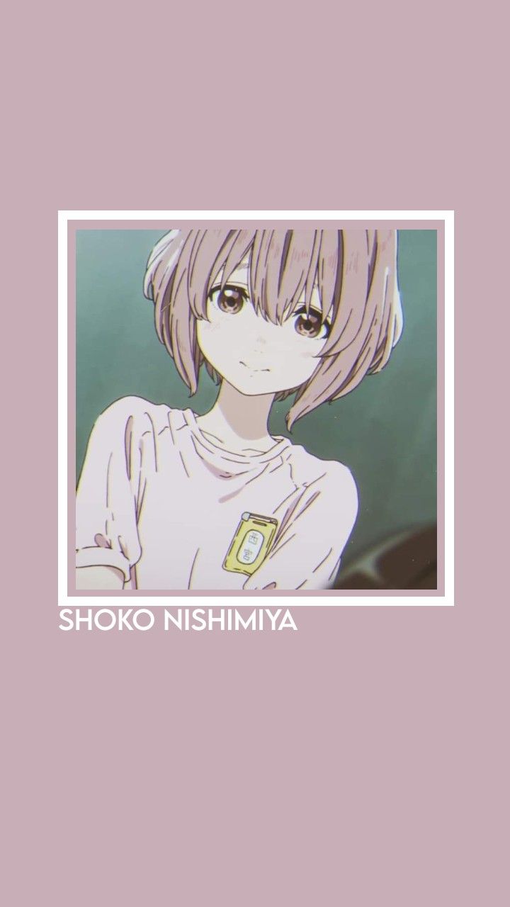 shoko nishimiya young ver. wallpaper. ``