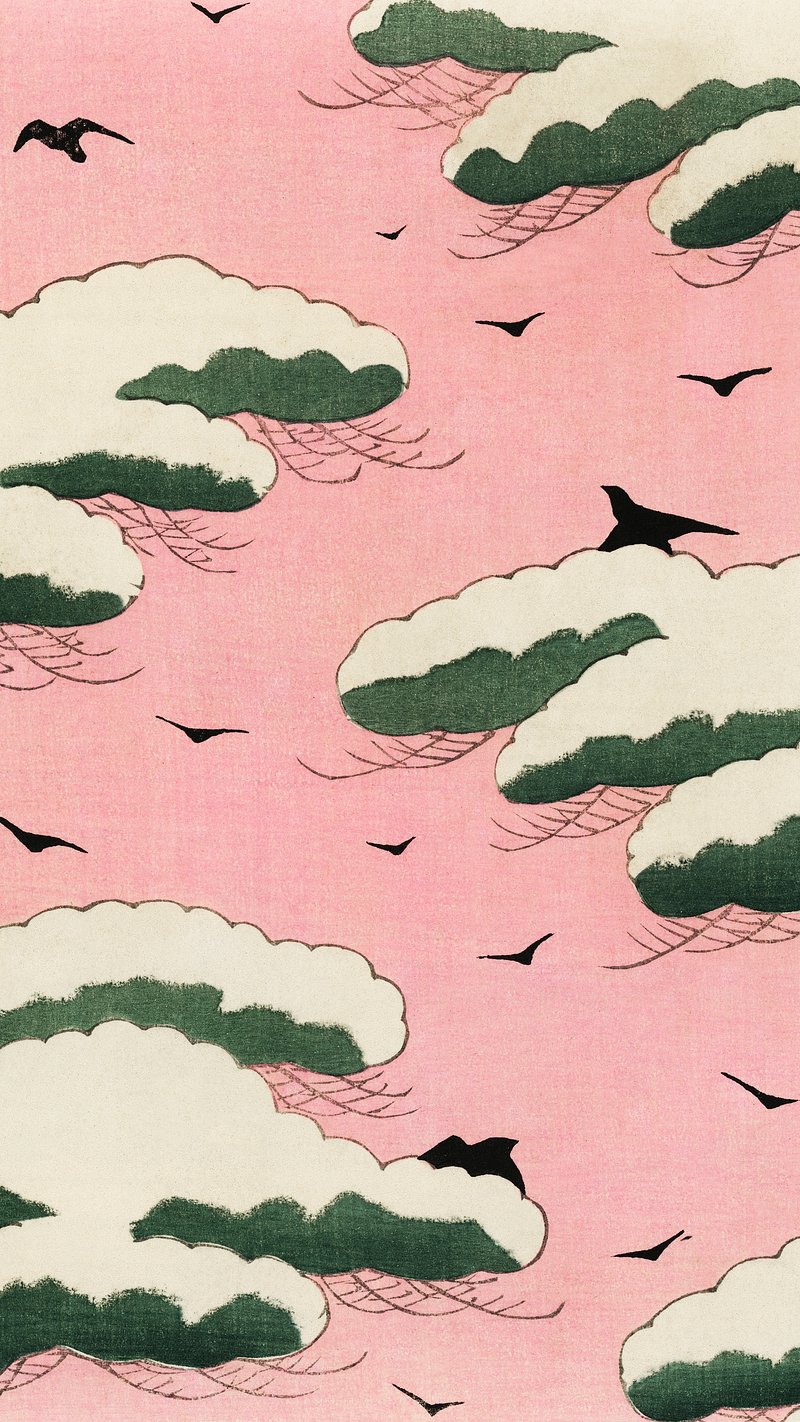 Japanese Art Phone Wallpaper Image Wallpaper