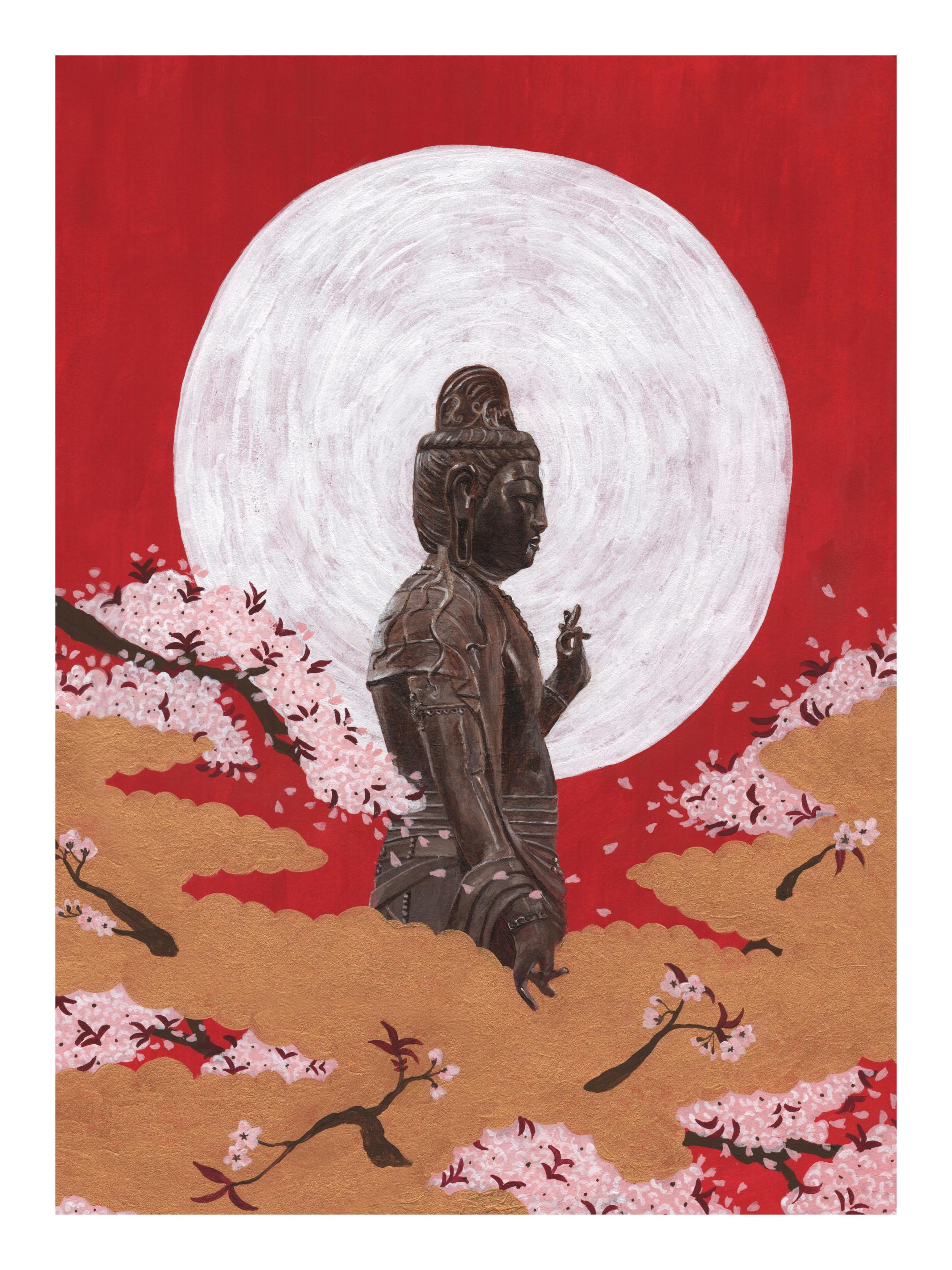Oh My Guanyin Print